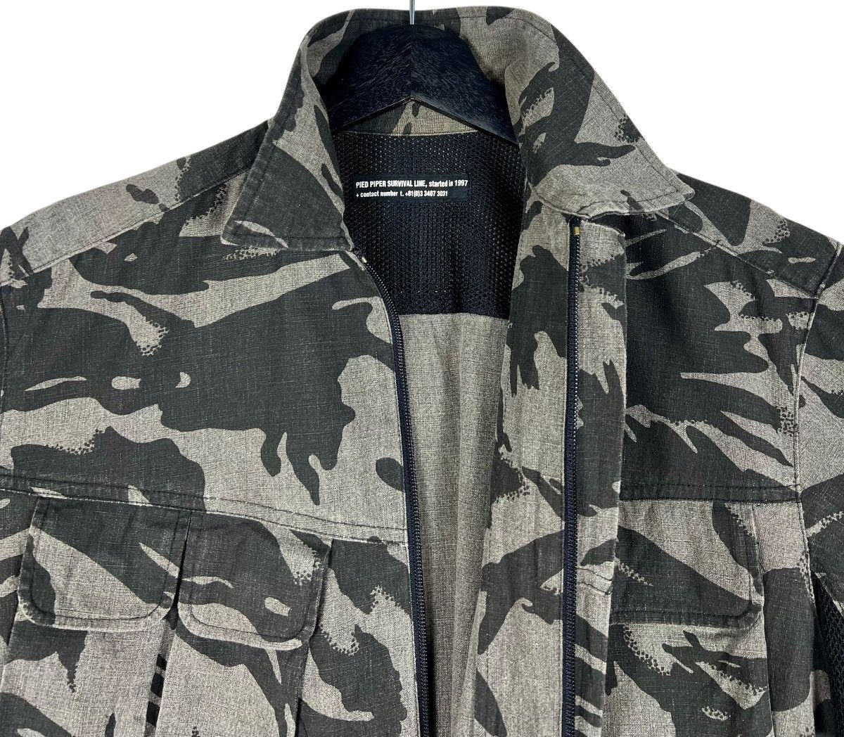 Japanese Brand PIED PIPER SURVIVAL SHIRT Size US M / EU 48-50 / 2 - 8 Thumbnail