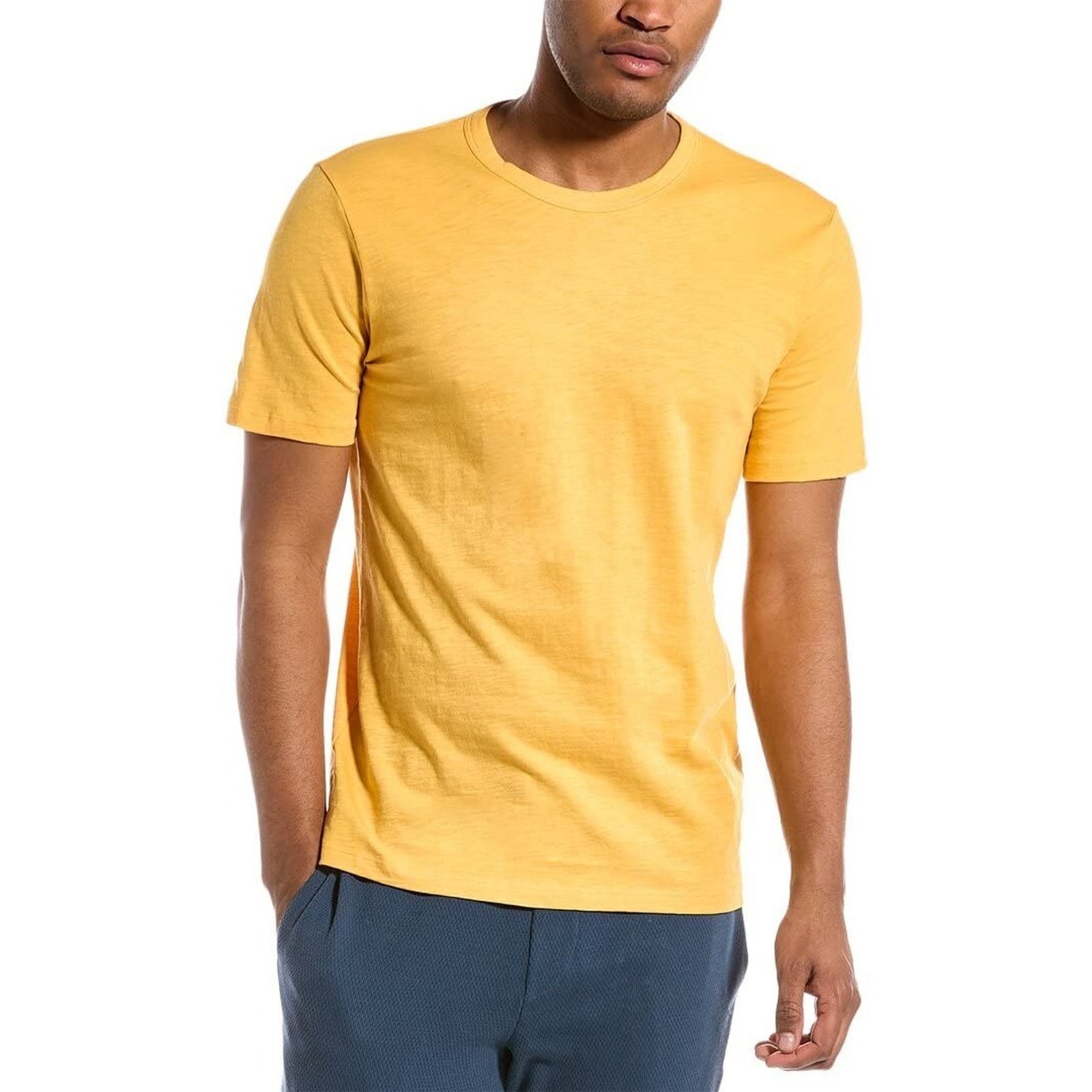 Theory Theory Essential Tee Cosmos Short Sleeve Tee Marigold XXL Size US XXL / EU 58 / 5 - 1 Thumbnail