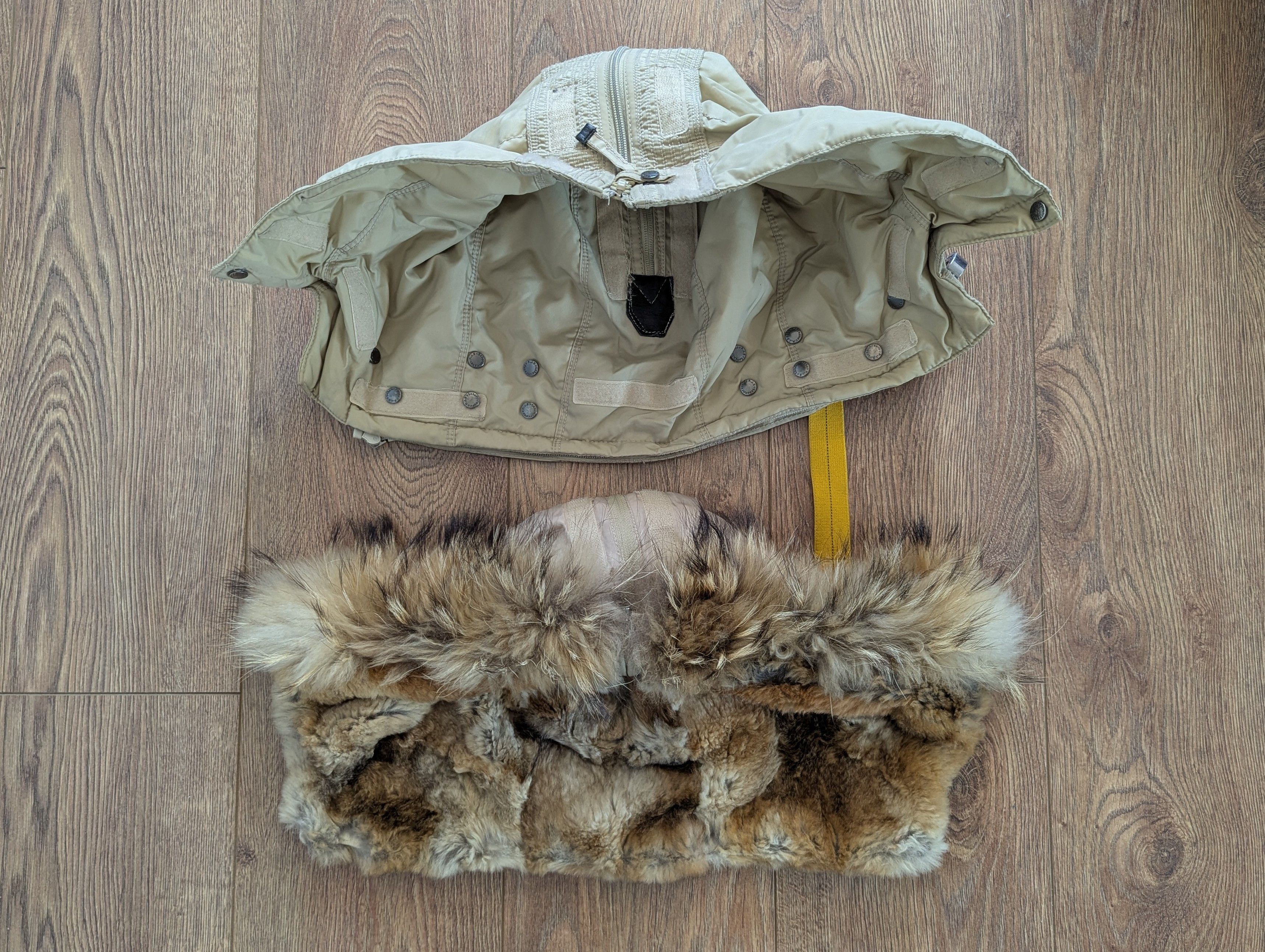Parajumpers Parajumpers Long Bear Parka Hooded Down Fur Coat Jacket Size S / US 4 / IT 40 - 14 Thumbnail