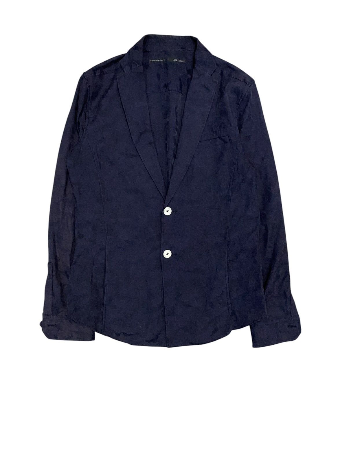 2000s Tete Homme camo light Jacket blazer