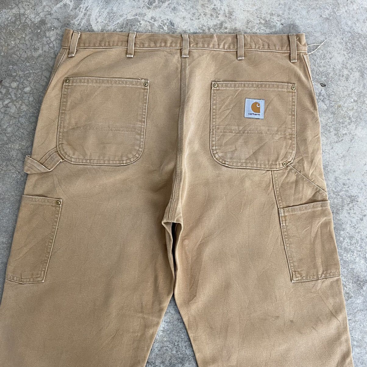 Carhartt Vintage Carhartt Double Knee Faded Splatter Carpenter Pants Size US 38 / EU 54 - 13 Thumbnail