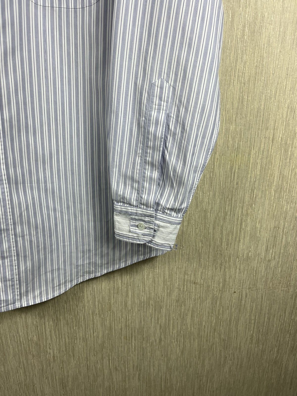 Designer × Maison Margiela Maison Margiela line 4 oversized striped shirt with pocket Size M / US 6-8 / IT 42-44 - 7 Thumbnail