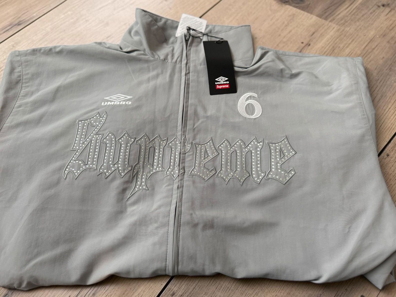 Supreme × Umbro Supreme Umbro Track Jacket Dusty Plum SS22 | Grailed