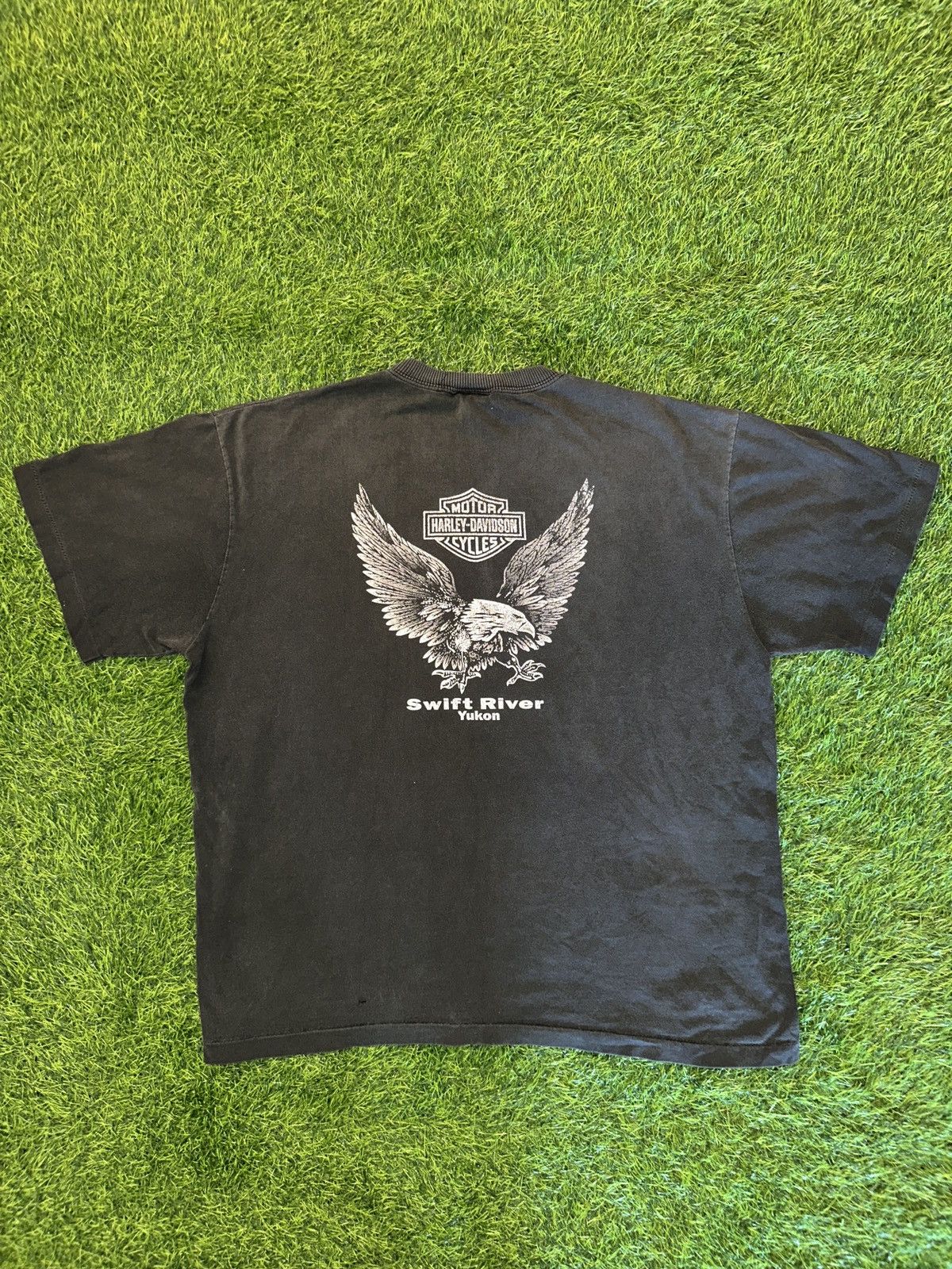 Harley Davidson Vintage harley davidson motorycle eagle t shirt size XL Size US XL / EU 56 / 4 - 2 Thumbnail
