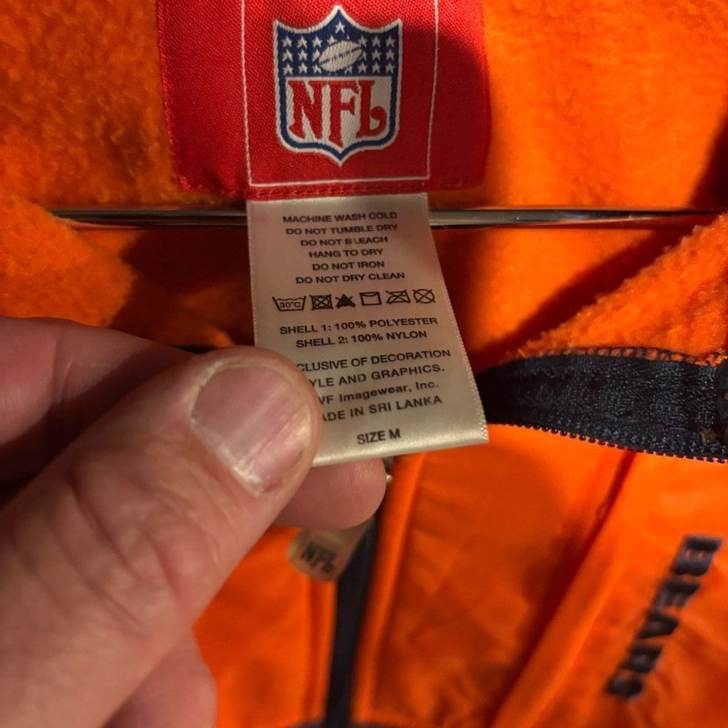 NFL Chicago Bears Fleece Jacket Size US M / EU 48-50 / 2 - 6 Thumbnail