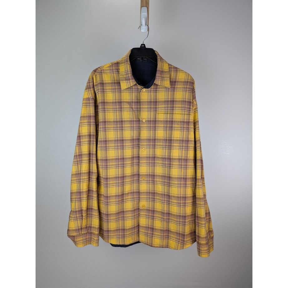 Balenciaga o1rshd1 Reversible Checked Cotton-Flannel Shirt Multicolor Size US XXL / EU 58 / 5 - 12 Thumbnail
