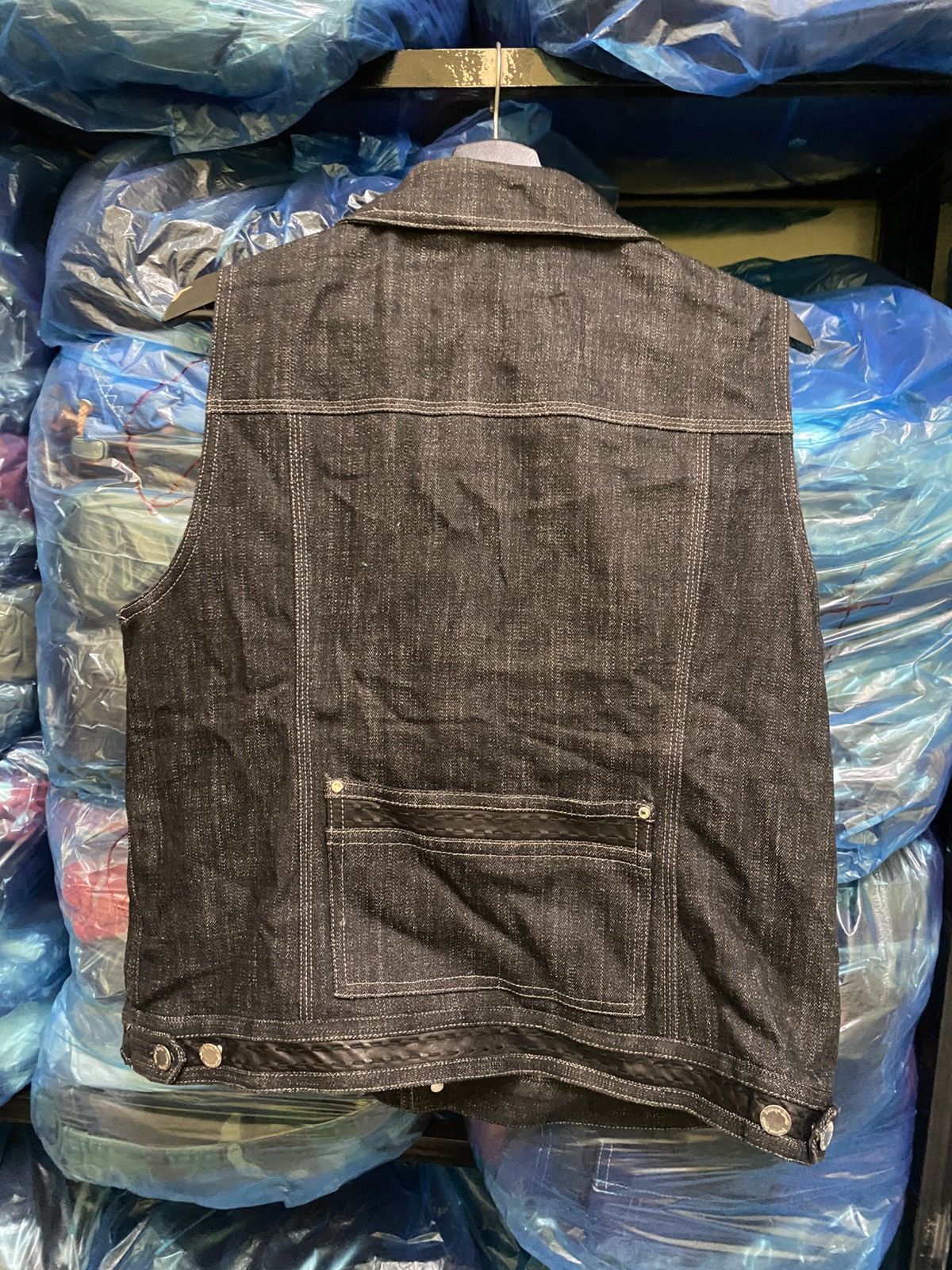 Other VINTAGE VALENZA SPORTS DENIM VEST JACKET Size US S / EU 44-46 / 1 - 5 Thumbnail