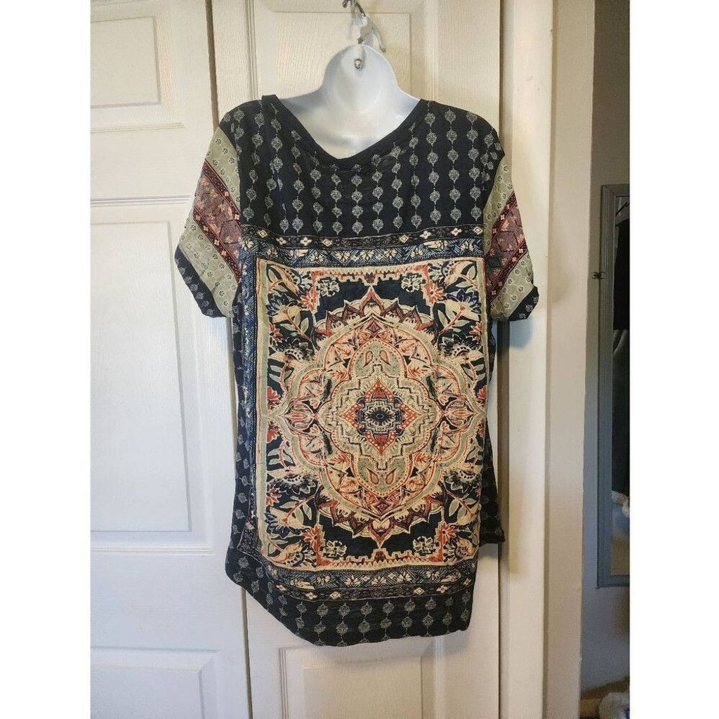Lucky Brand Lucky Brand Boho Shirt Size XL / US 12-14 / IT 48-50 - 2 Thumbnail