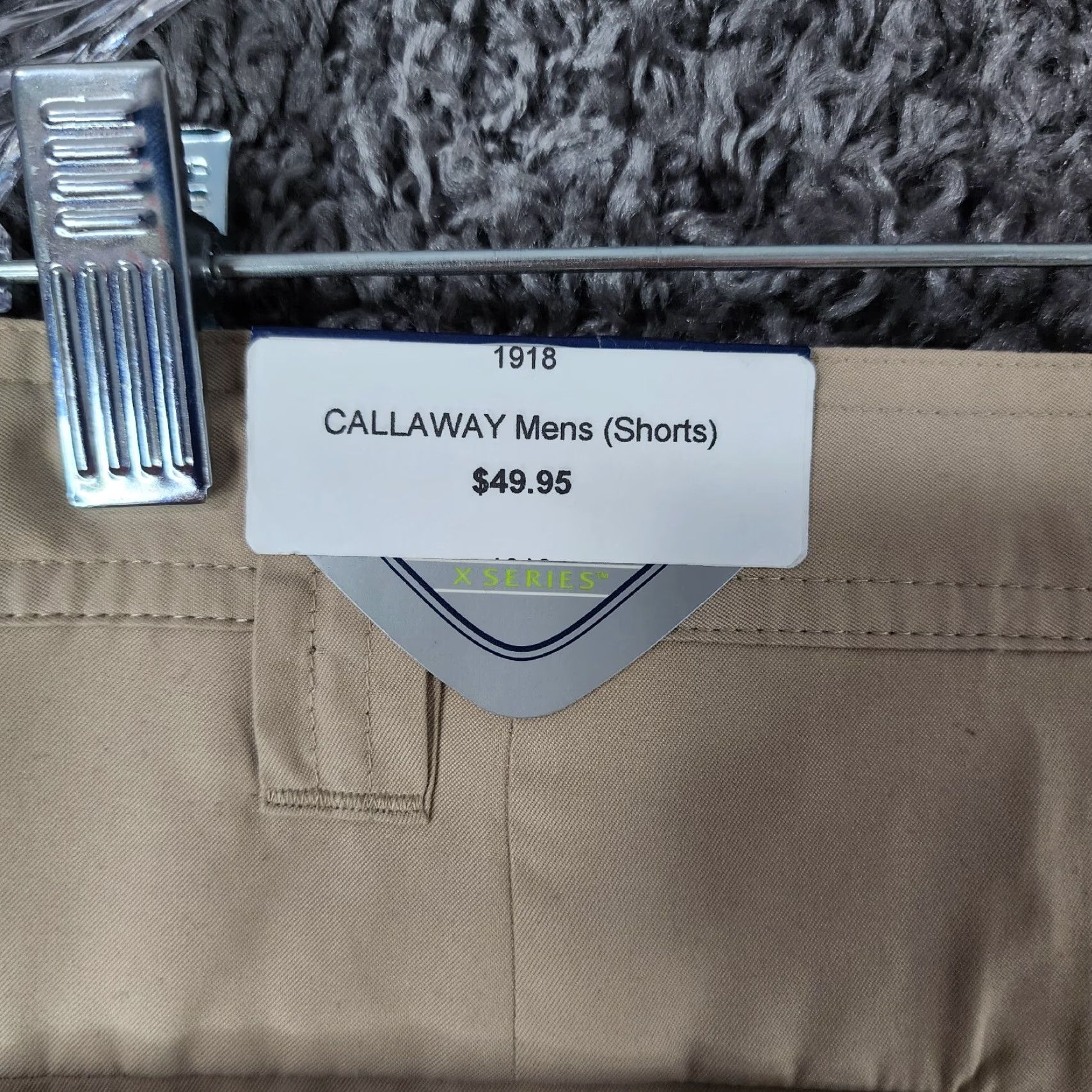 Callaway CALLAWAY Golf Shorts Chino Beige Size 36 NWT Mens Size US 36 / EU 52 - 6 Thumbnail