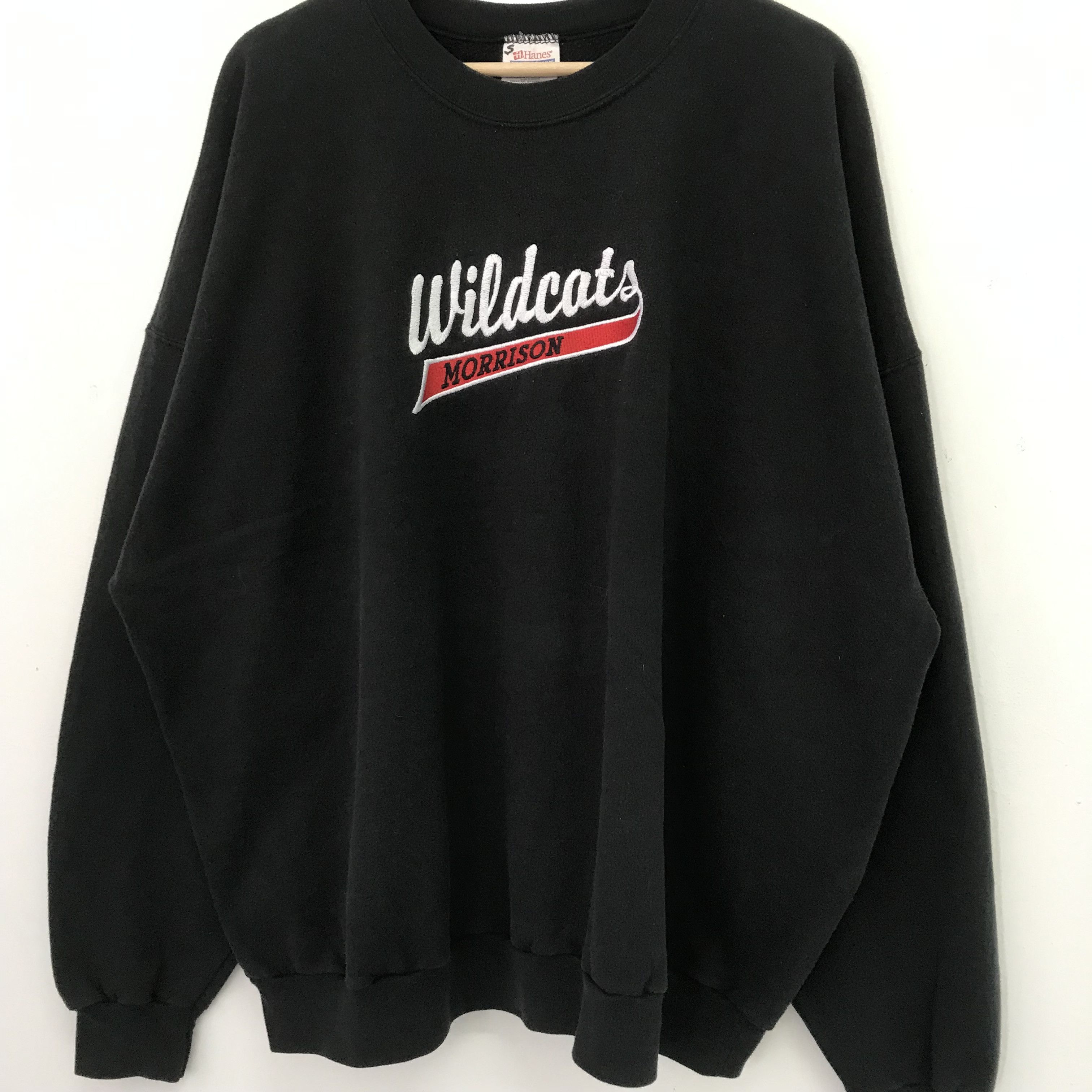 Hanes Vintage Y2K Wildcats Black Sweatshirt 3Xlarge- 662 Size US XXL / EU 58 / 5 - 3 Thumbnail