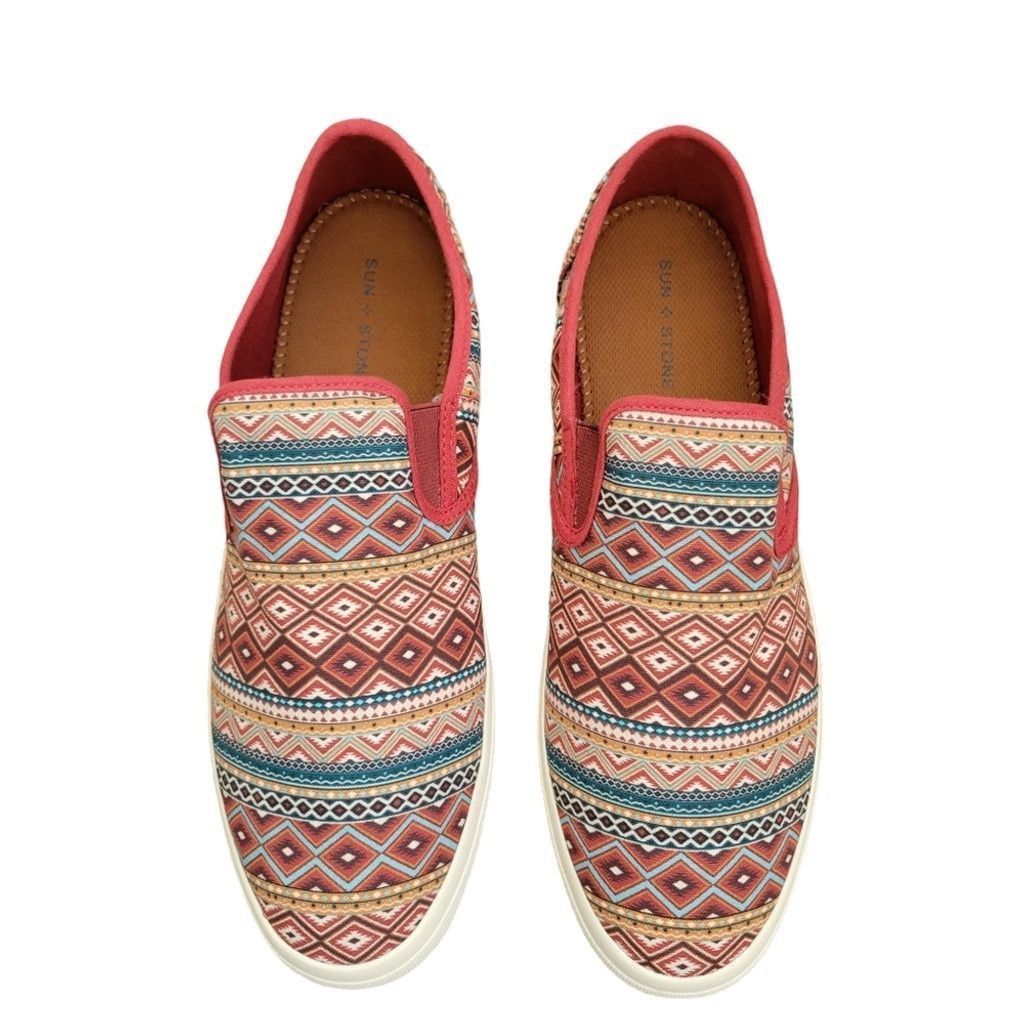 Other Sun Stone Reins Geo-Print Slip-On Sneakers Men's. Size 11..5 Size US 11.5 / EU 44-45 - 4 Thumbnail