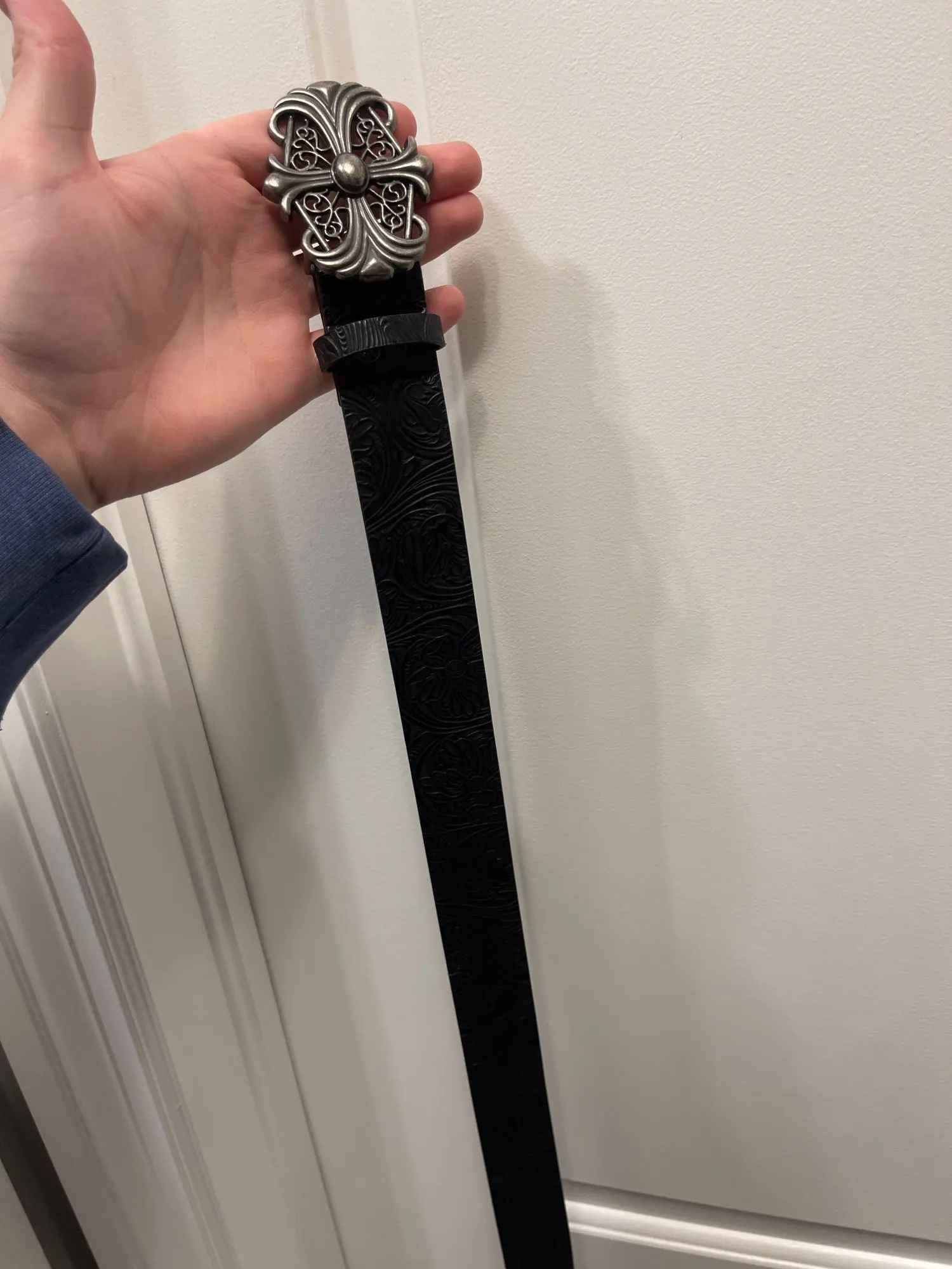 Vintage Bohemian Style-Chic Black Belt Size ONE SIZE - 3 Thumbnail