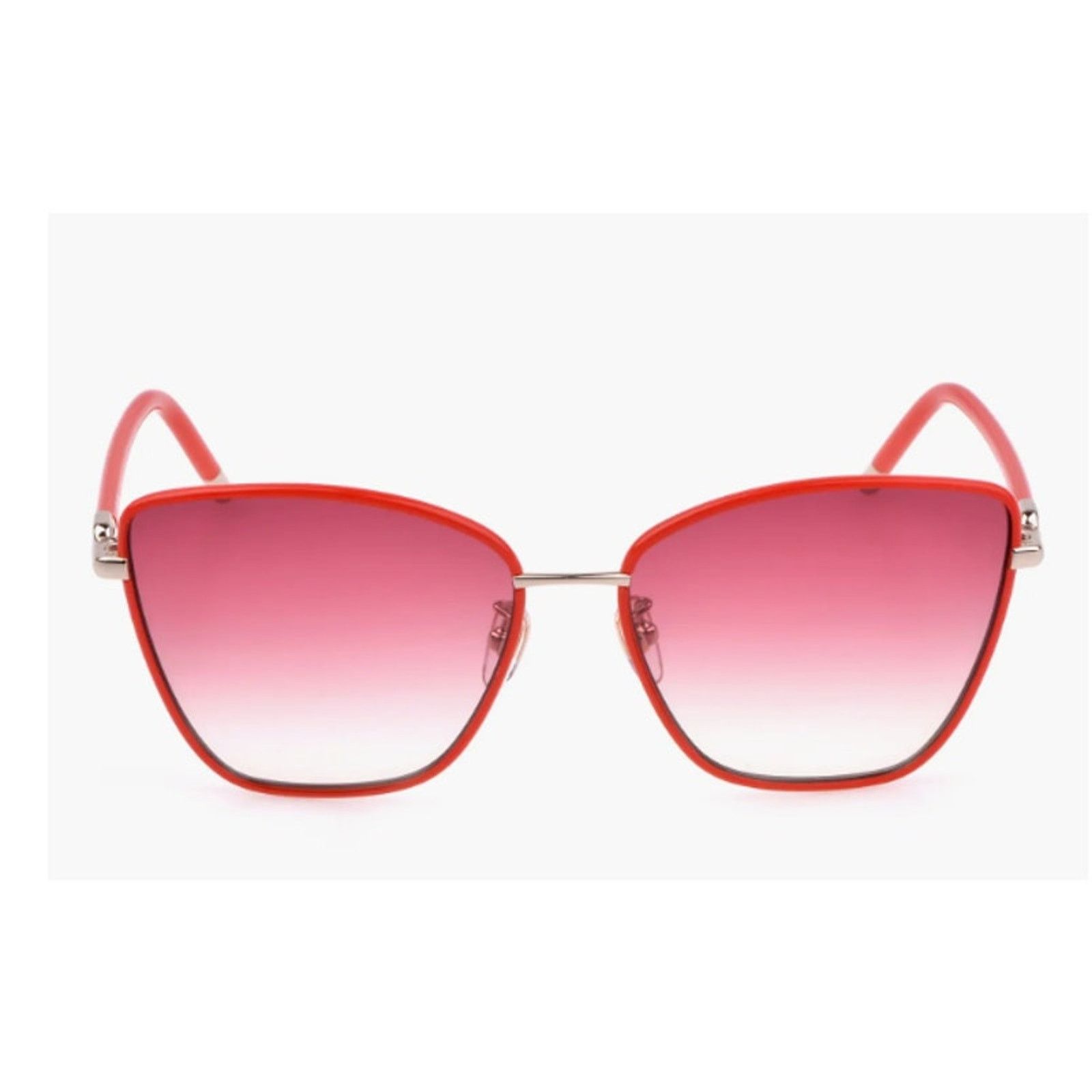 Furla Furla 58mm Gradient Square Sunglasses Shiny Light Gold Size ONE SIZE - 1 Thumbnail
