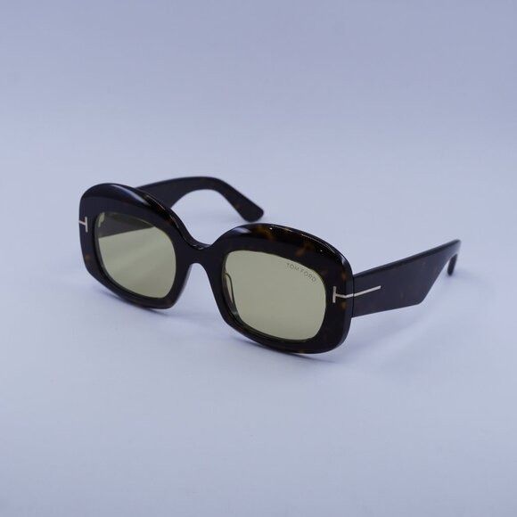 Tom Ford Tom Ford FT1113 52G Inger Sunglasses Dark Havana  display picture 3