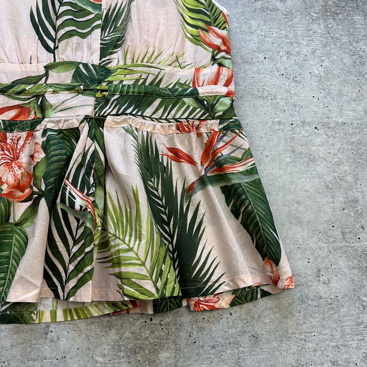 Sportmax Sportmax Code Pink Leaf And Floral Print Top Size M / US 6-8 / IT 42-44 - 12 Thumbnail