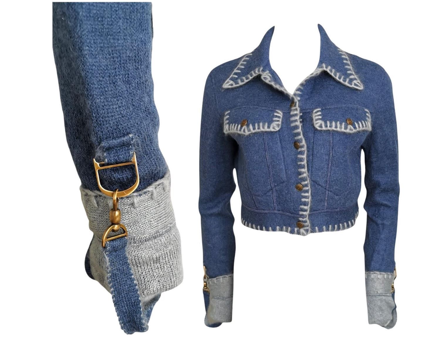 Dior Christian Dior John Galliano Horsebit F/W 2000 Saddle Jacket Size M / US 6-8 / IT 42-44 - 1 Thumbnail