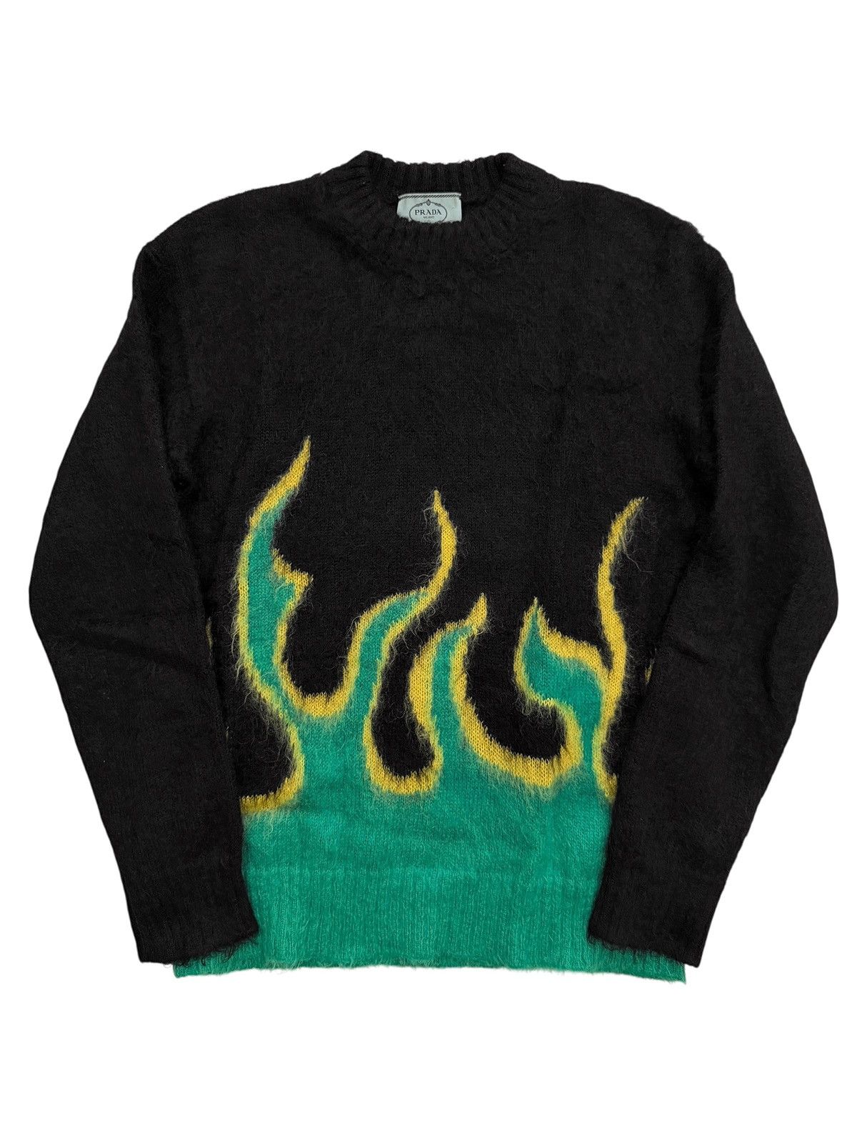 Prada RARE 2018 Mohair Flame Sweater Size US S / EU 44-46 / 1 - 1 Thumbnail
