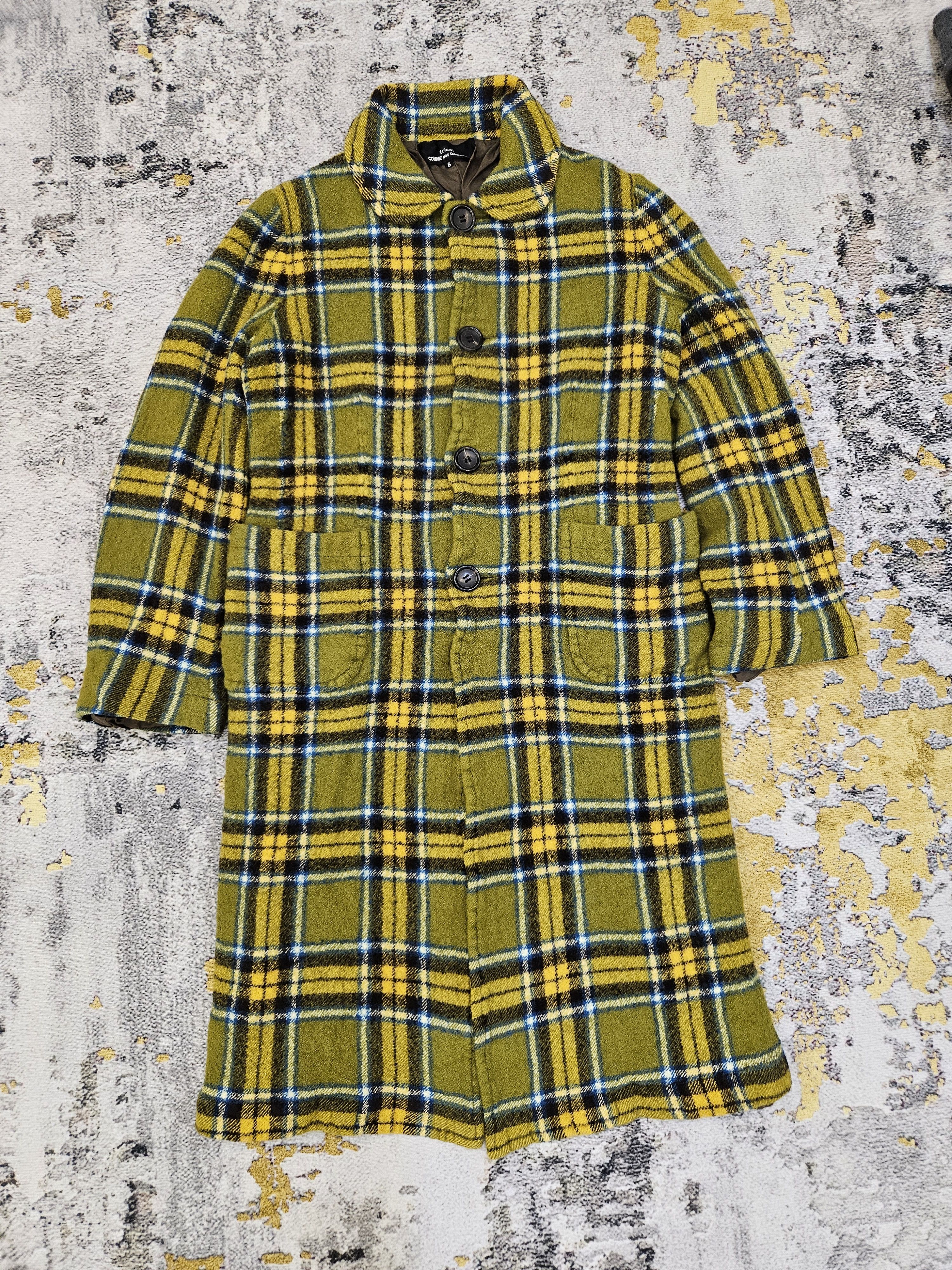 Comme des Garcons Comme des Garçons Women Long Wool Coat - AvantGarde Elegance Size S / US 4 / IT 40 - 2 Thumbnail