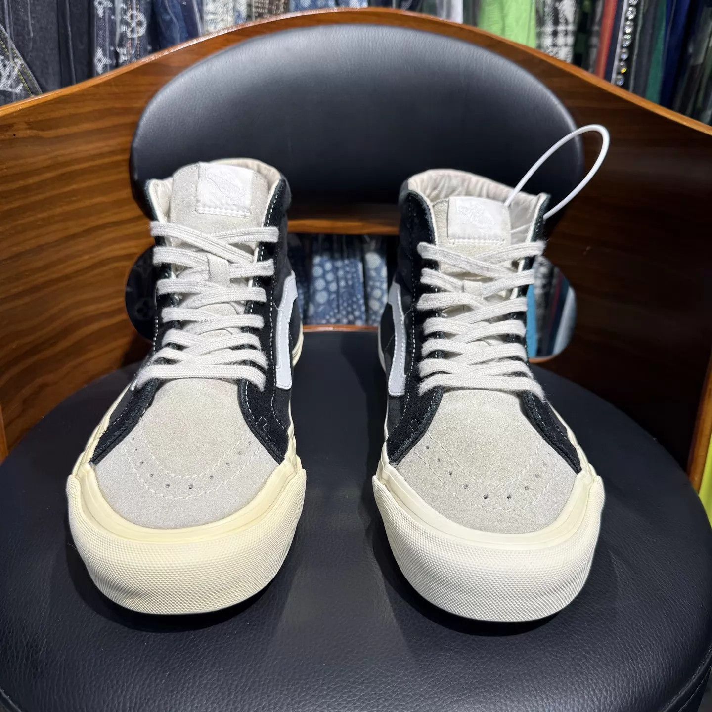 Vans Vans SK8-X Fear of God 43 Black/White/Gray 9.5/10 Size US 9.5 / EU 42-43 - 2 Thumbnail