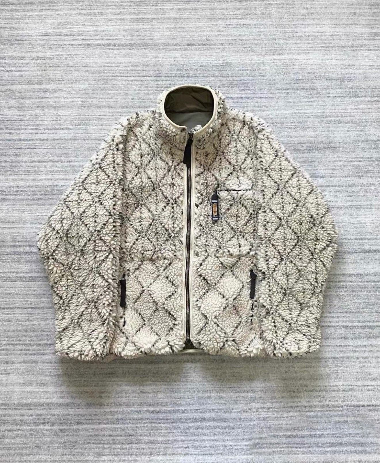 Kapital Kountry reversible fleece diamond pattern jacket Size US M / EU 48-50 / 2 - 1 Thumbnail