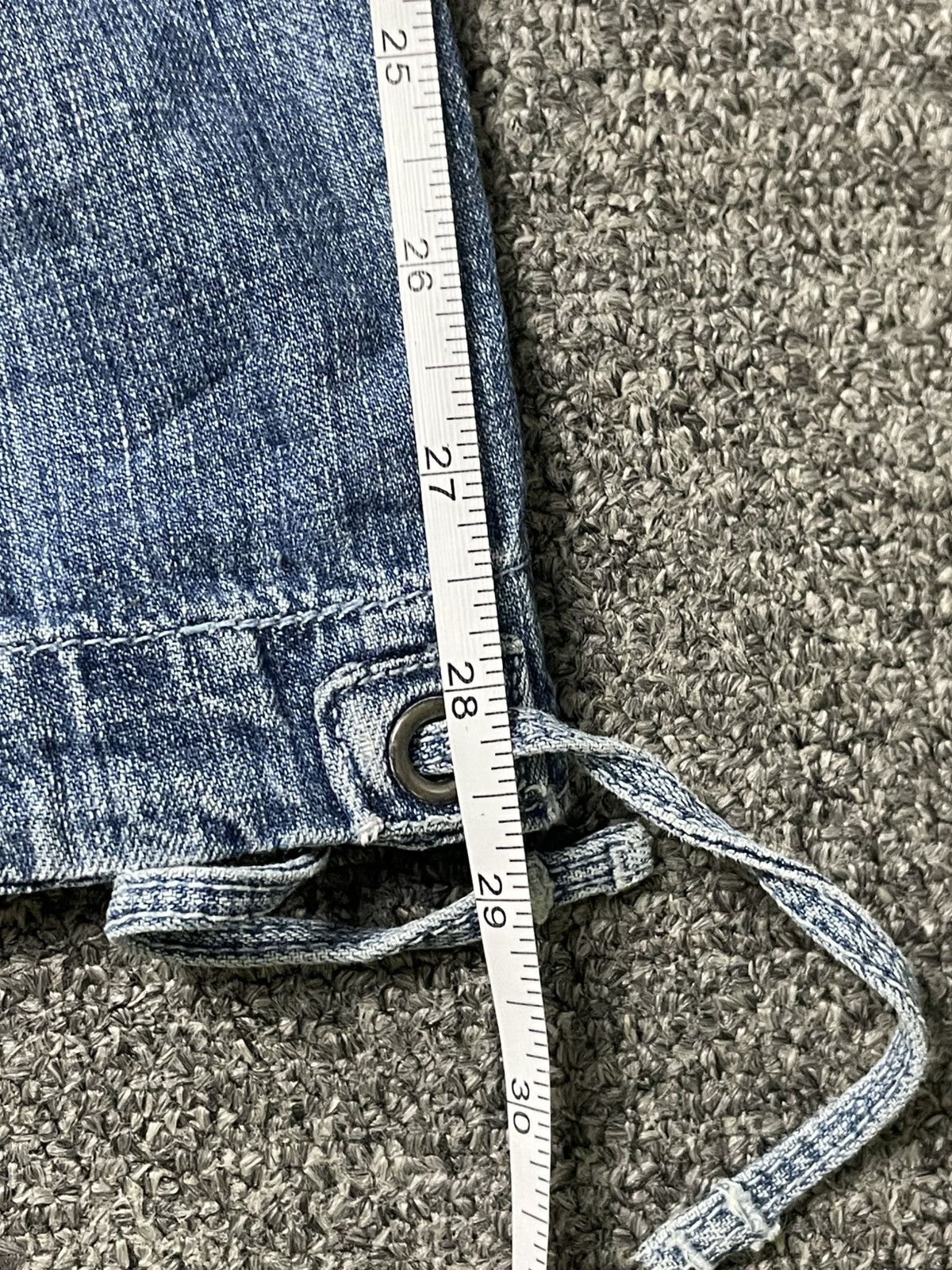 Gap × Vintage GAP Brand Three Quarter Cargo Jeans (62) Size US 30 / EU 46 - 15 Thumbnail