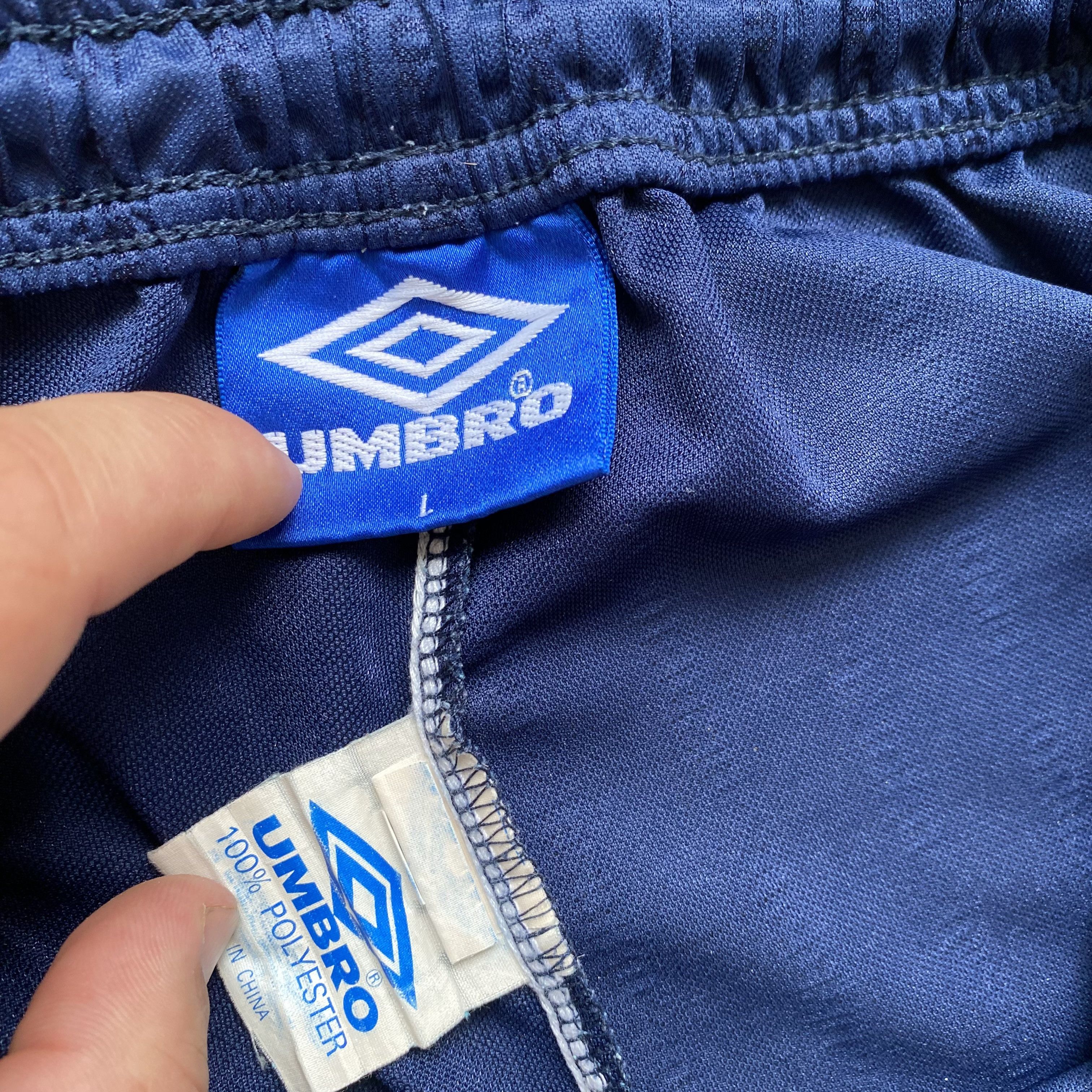 Umbro Vintage 90s Umbro Jersey Short monogram training Size US 36 / EU 52 - 6 Thumbnail