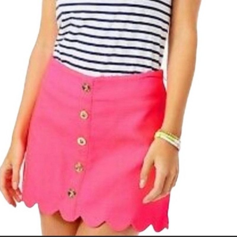 Lilly Pulitzer Lilly Pulitzer Women's Kaylie Skort Size 0 Hot Pink Summer Size 25" / US 0 / IT 36 - 1 Thumbnail