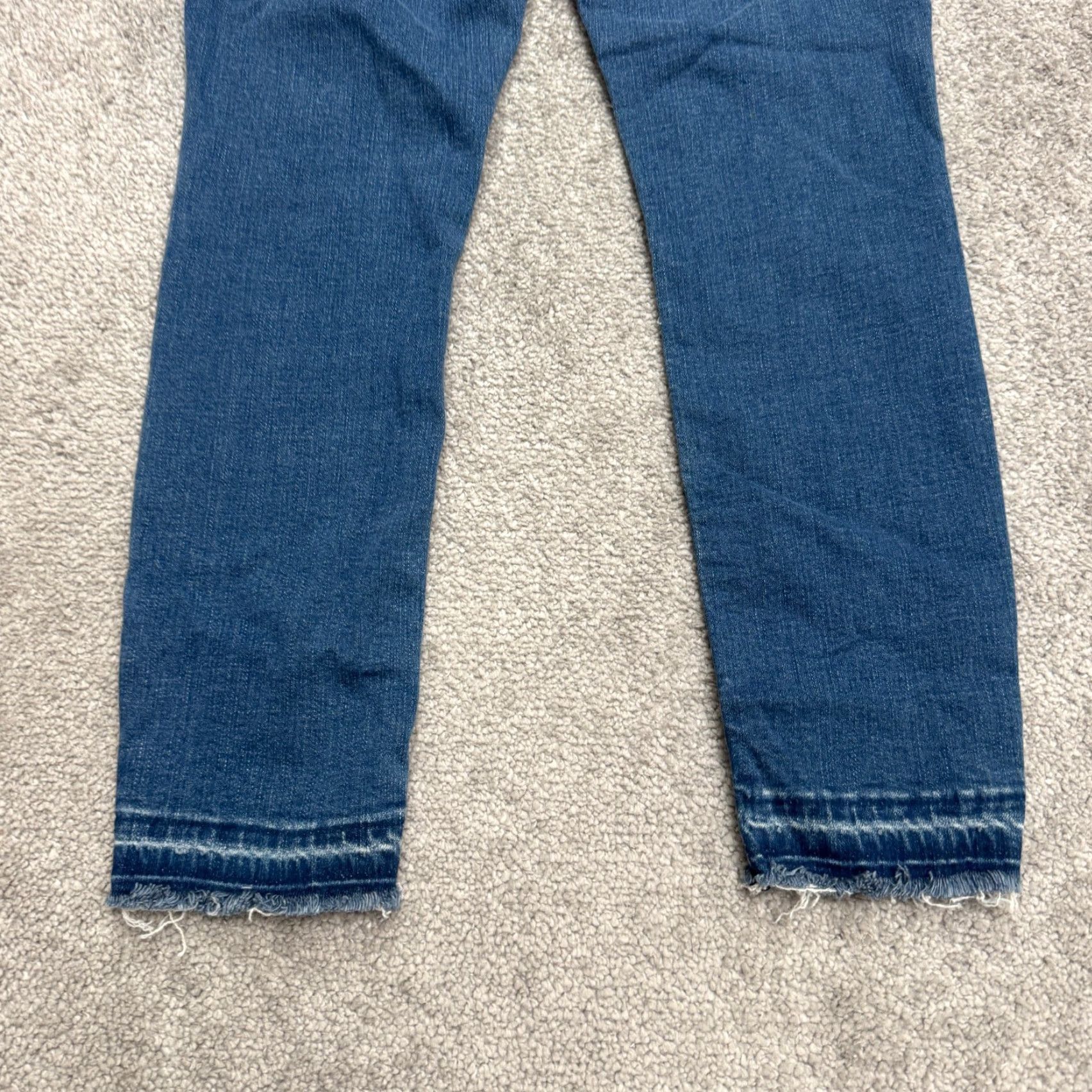 Abercrombie & Fitch Abercrombie & Fitch Womens Jeans Ankle Mid Rise Blue 23 Inseam 27 Size Denim Streetwear Size 27" / US 4 / IT 40 - 6 Thumbnail