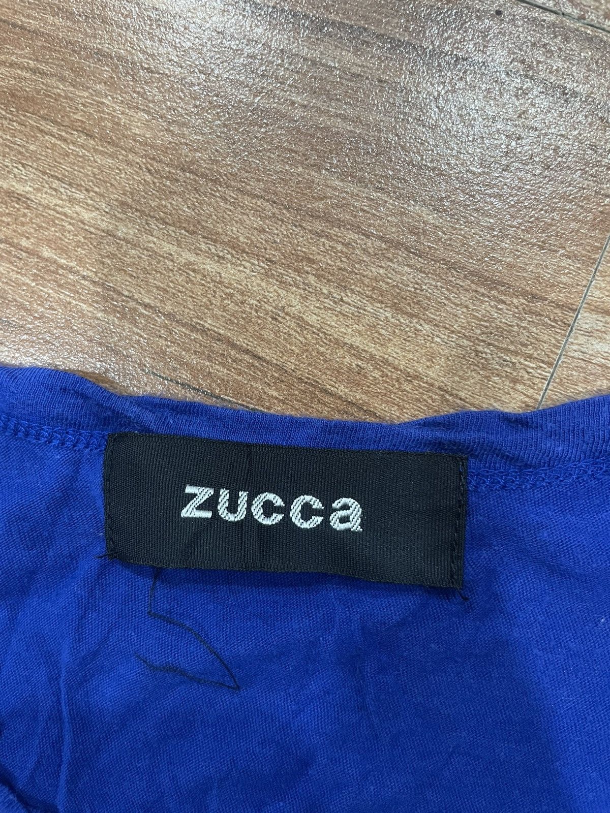 Zucca Zucca Blue Shirt Size M / US 6-8 / IT 42-44 - 3 Thumbnail