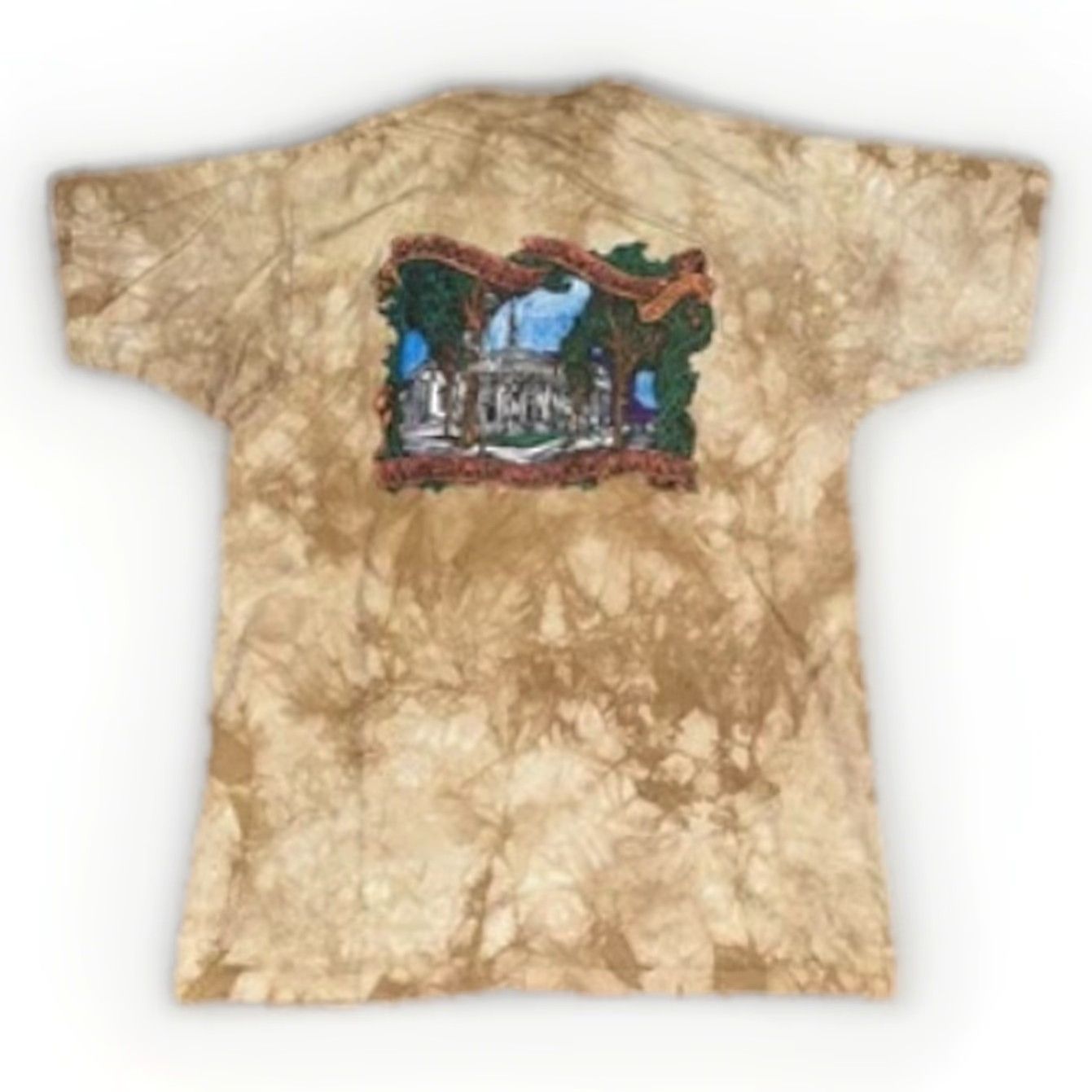 Liquid Blue VINTAGE Liquid Blue T-Shirt Graphic Print Tie Dye Nature Scene 90s Brown Medium Mens Size US M / EU 48-50 / 2 - 2 Thumbnail
