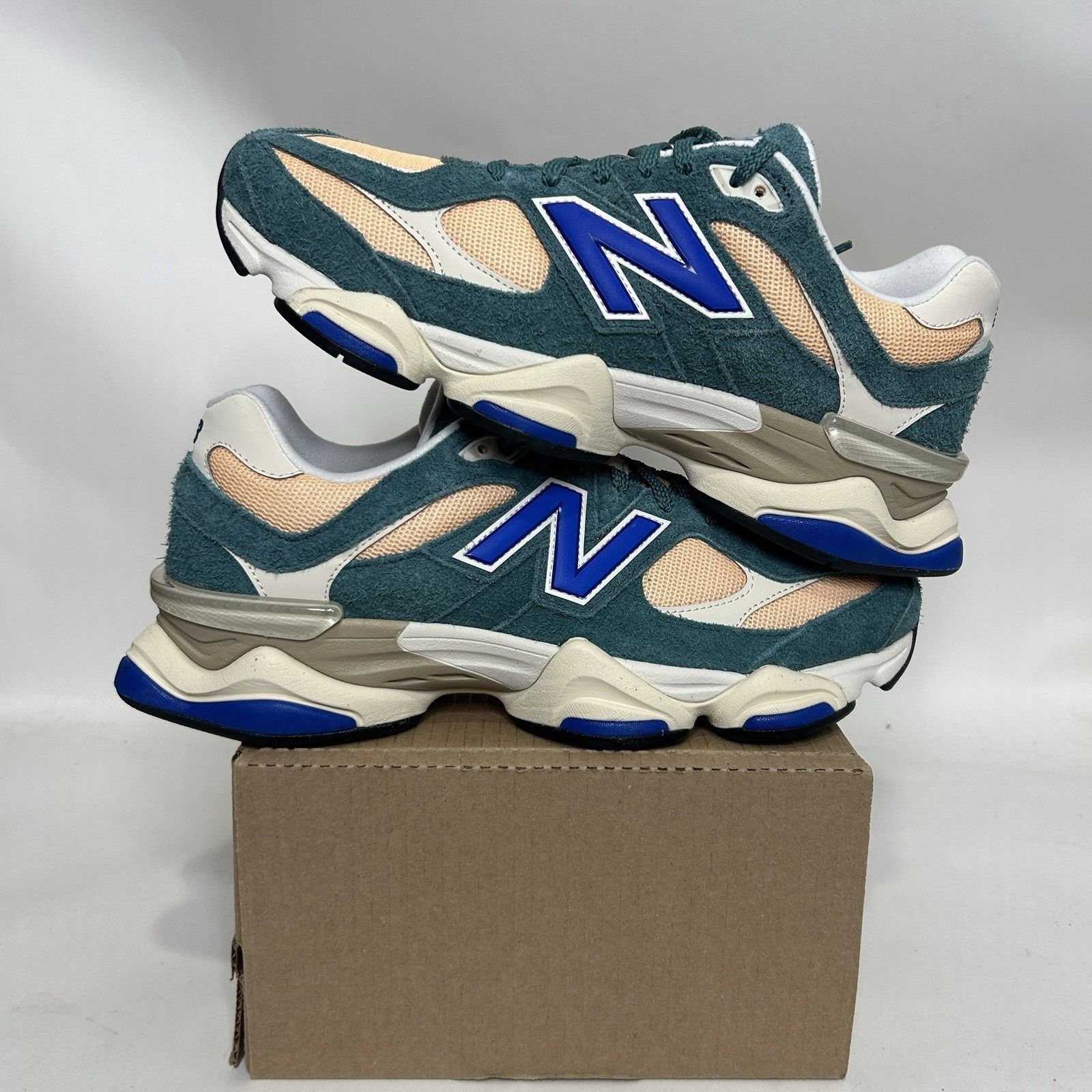 New Balance New Balance 9060 Shoes “New Spruce Purple Orange” U9060GEC Size US 11.5 / EU 44-45 - 1 Thumbnail