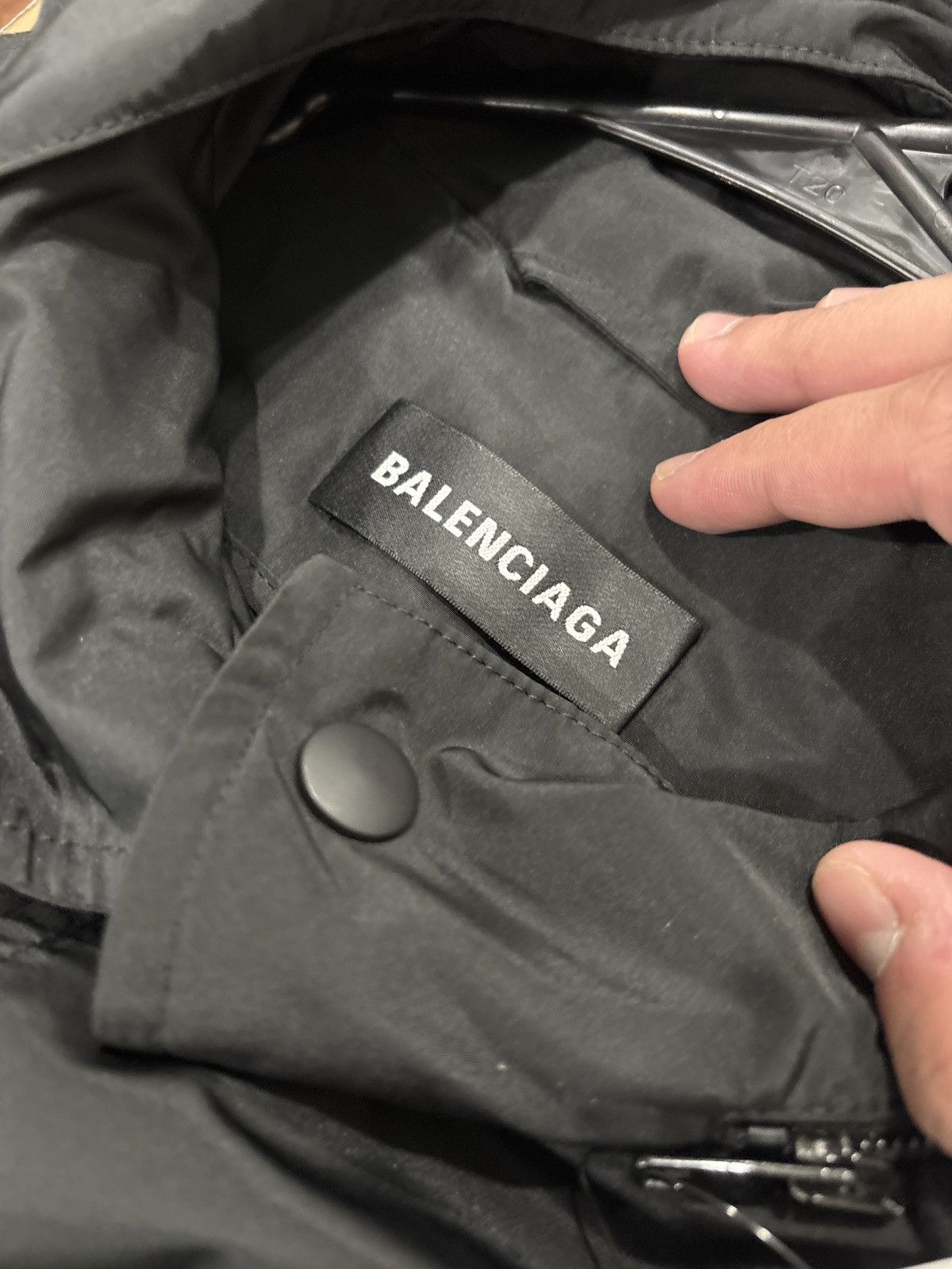 Balenciaga NEW Balenciaga Political Campaign Jacket Anorak SZ 44/XL Size US XL / EU 56 / 4 - 5 Thumbnail