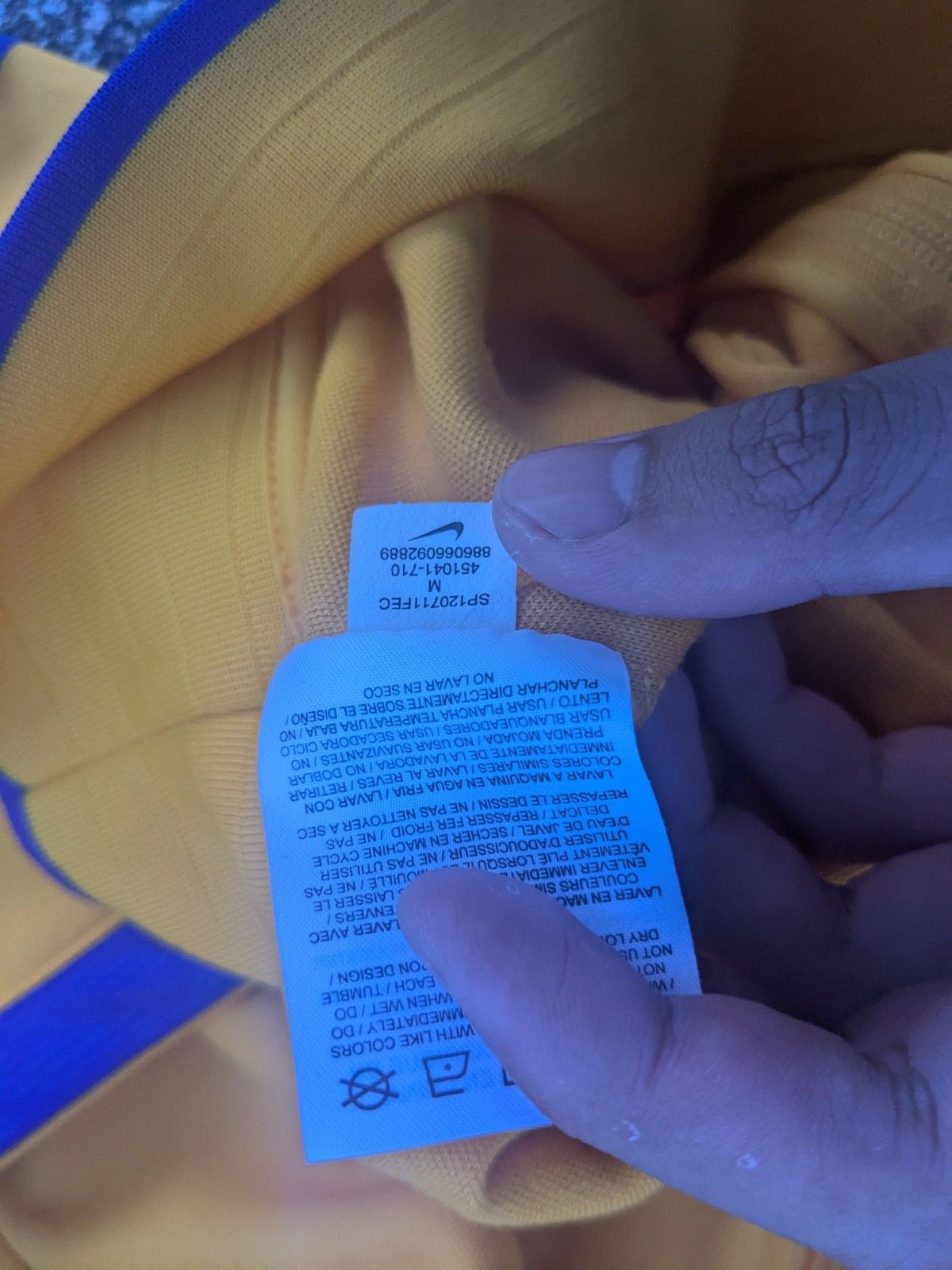 Nike Nike Kobe mamba jacket yellow Size Medium Pre-owned Size US M / EU 48-50 / 2 - 5 Thumbnail