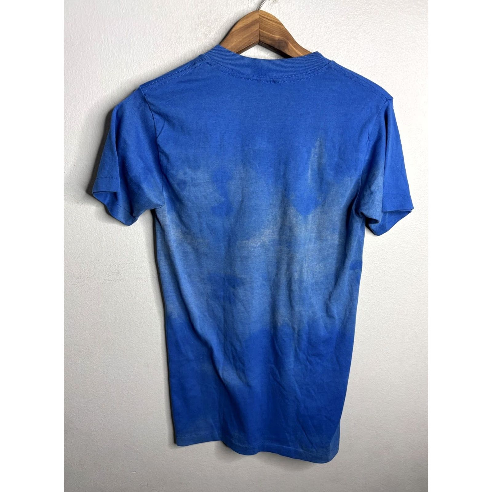 Vintage VINTAGE Miami Florida Shirt Mens Small Blue Boats Sunset 80s Tennessee River Tee Size US S / EU 44-46 / 1 - 4 Thumbnail