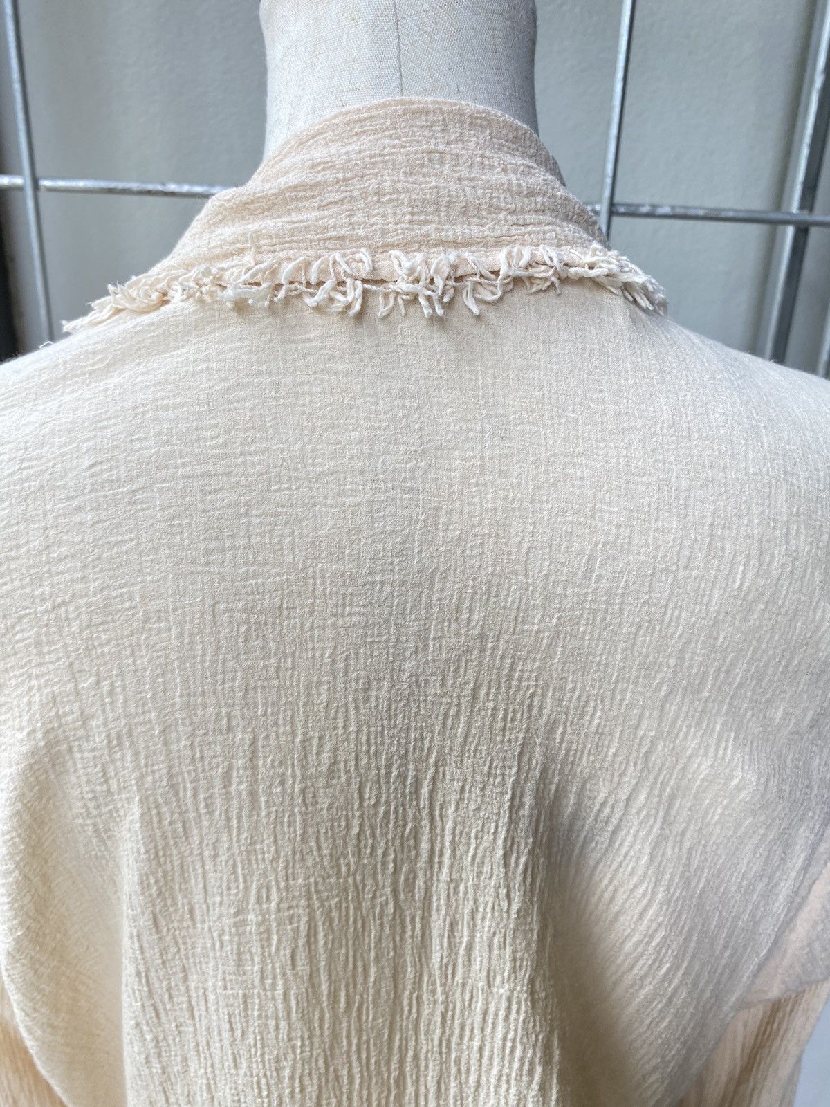 Issey Miyake Plantation pleated blouse shirt Size L / US 10 / IT 46 - 17 Thumbnail