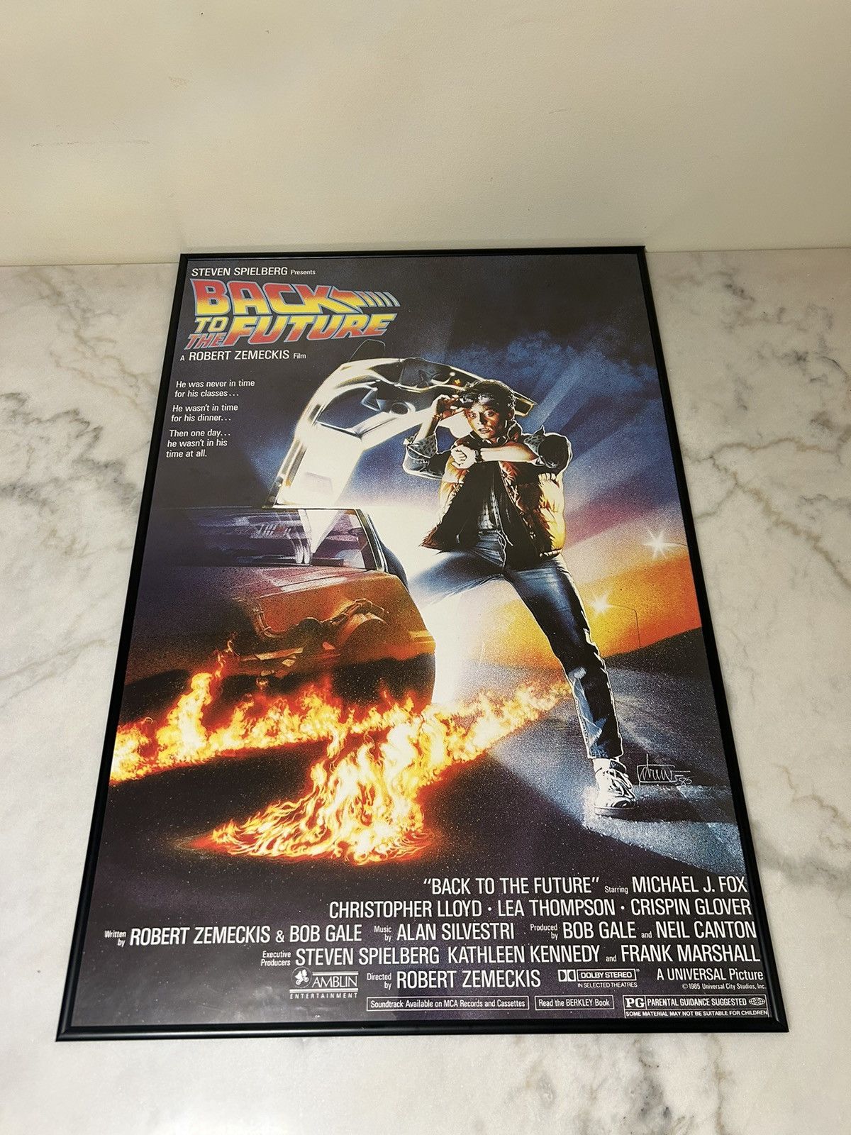 Other Back to the Future Retro Movie Poster Size ONE SIZE - 3 Thumbnail