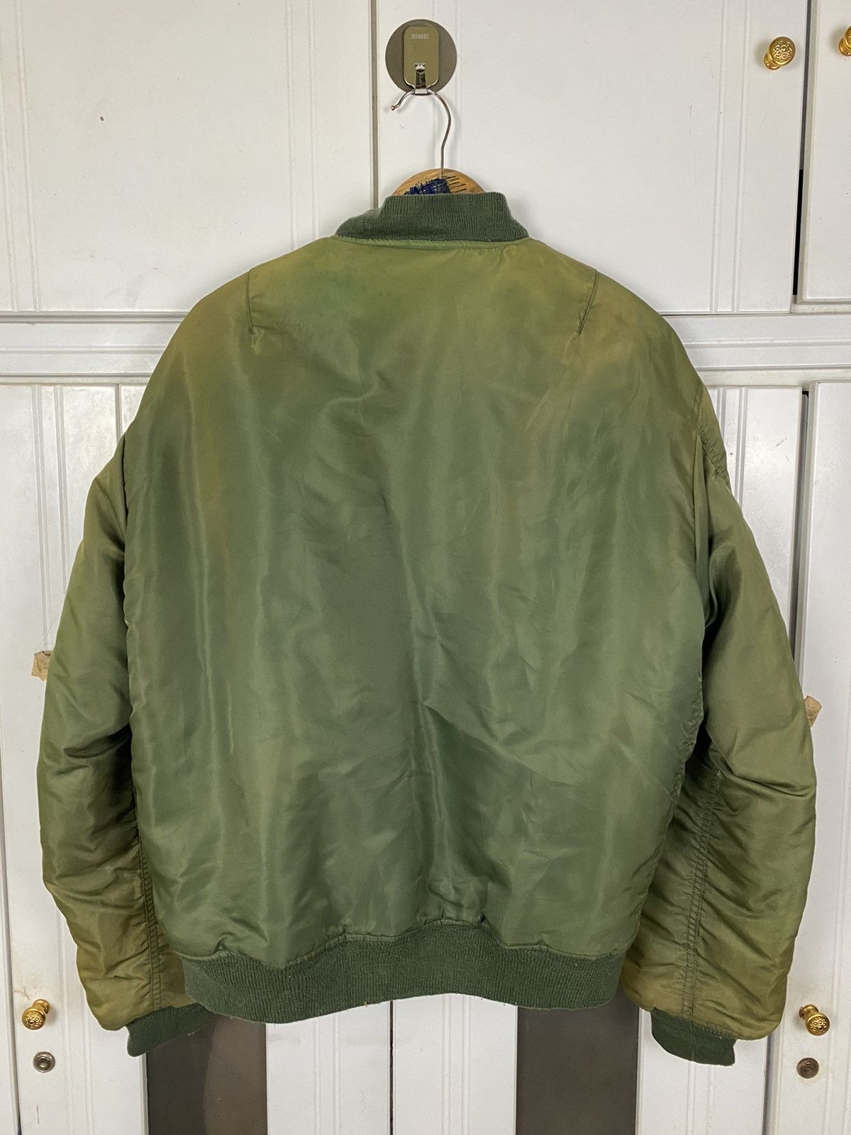 Alpha Industries ✅️Vintage Bomber Jacket Alpha Industries Size US XL / EU 56 / 4 - 3 Thumbnail