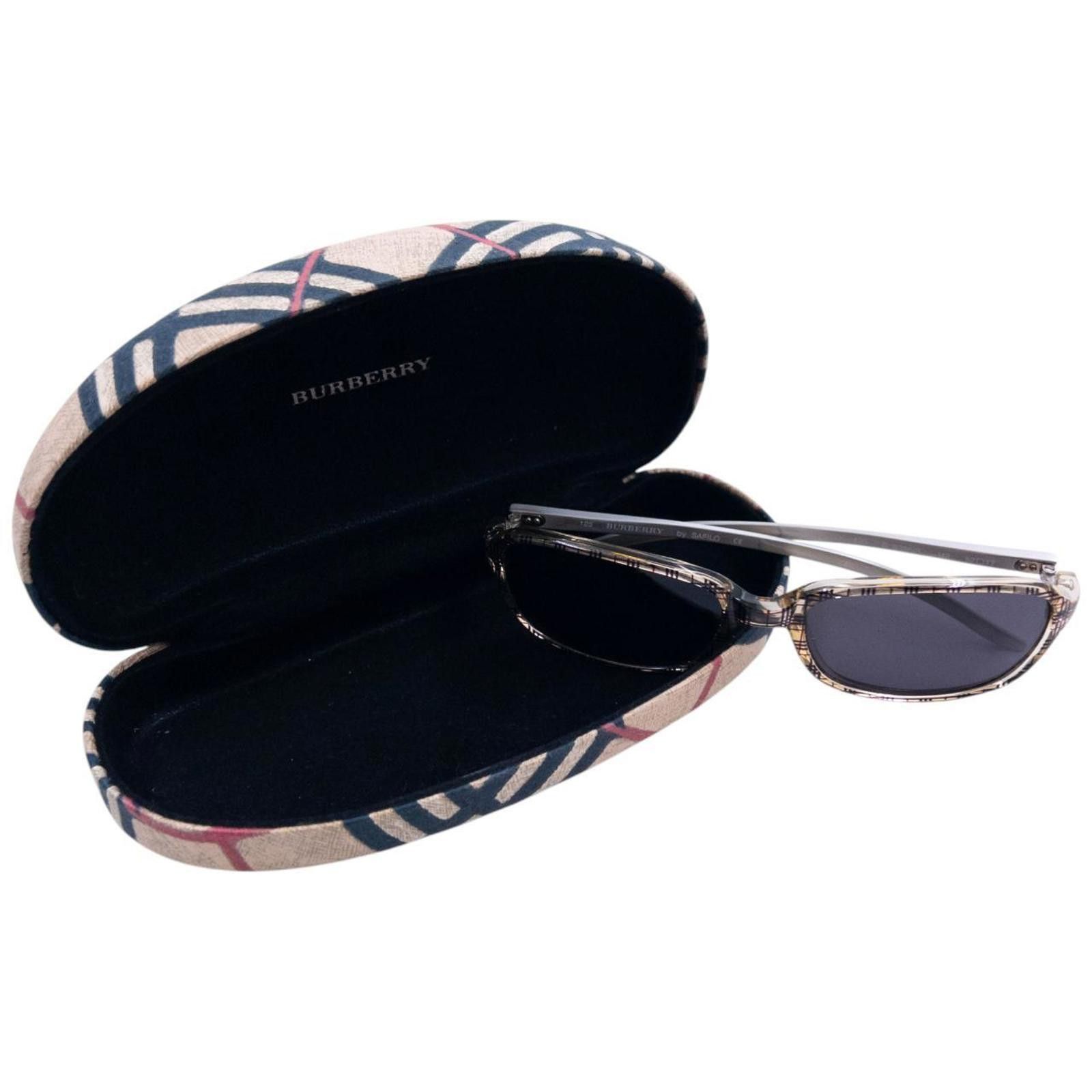 Burberry Vintage Burberry Nova Check Sunglasses Size ONE SIZE - 8 Thumbnail