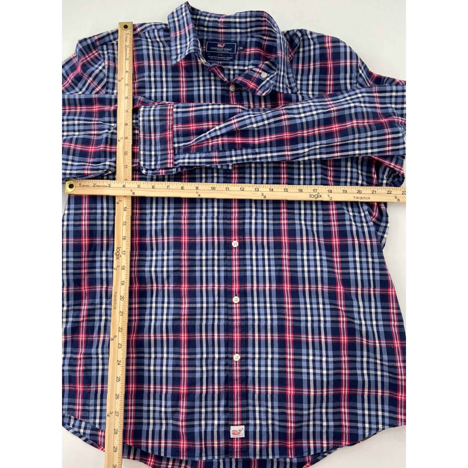 Vineyard Vines Vineyard Vines Murray Shirt Shirt Adult XL Multicolor Plaid Long Sleeve Slim Button-Up Mens Size US XL / EU 56 / 4 - 7 Thumbnail