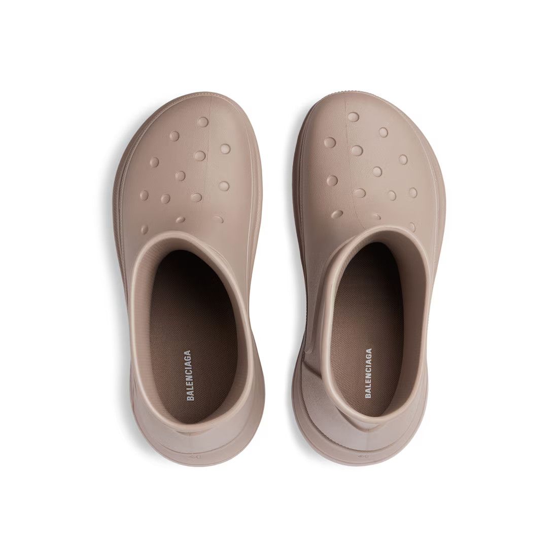 Balenciaga o1in1g0625 Crocs™ Booties in Beige Size US 11 / IT 41 - 5 Thumbnail