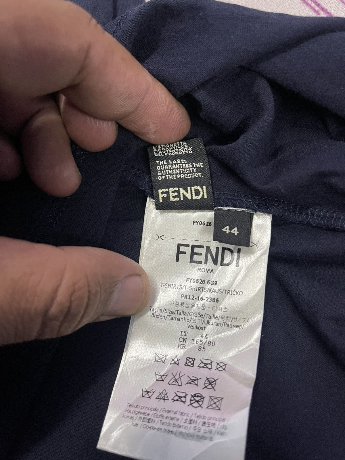 Fendi VINTAGE FENDI MONSTER EYE TSHIRT VERY RARE Size US S / EU 44-46 / 1 - 10 Thumbnail