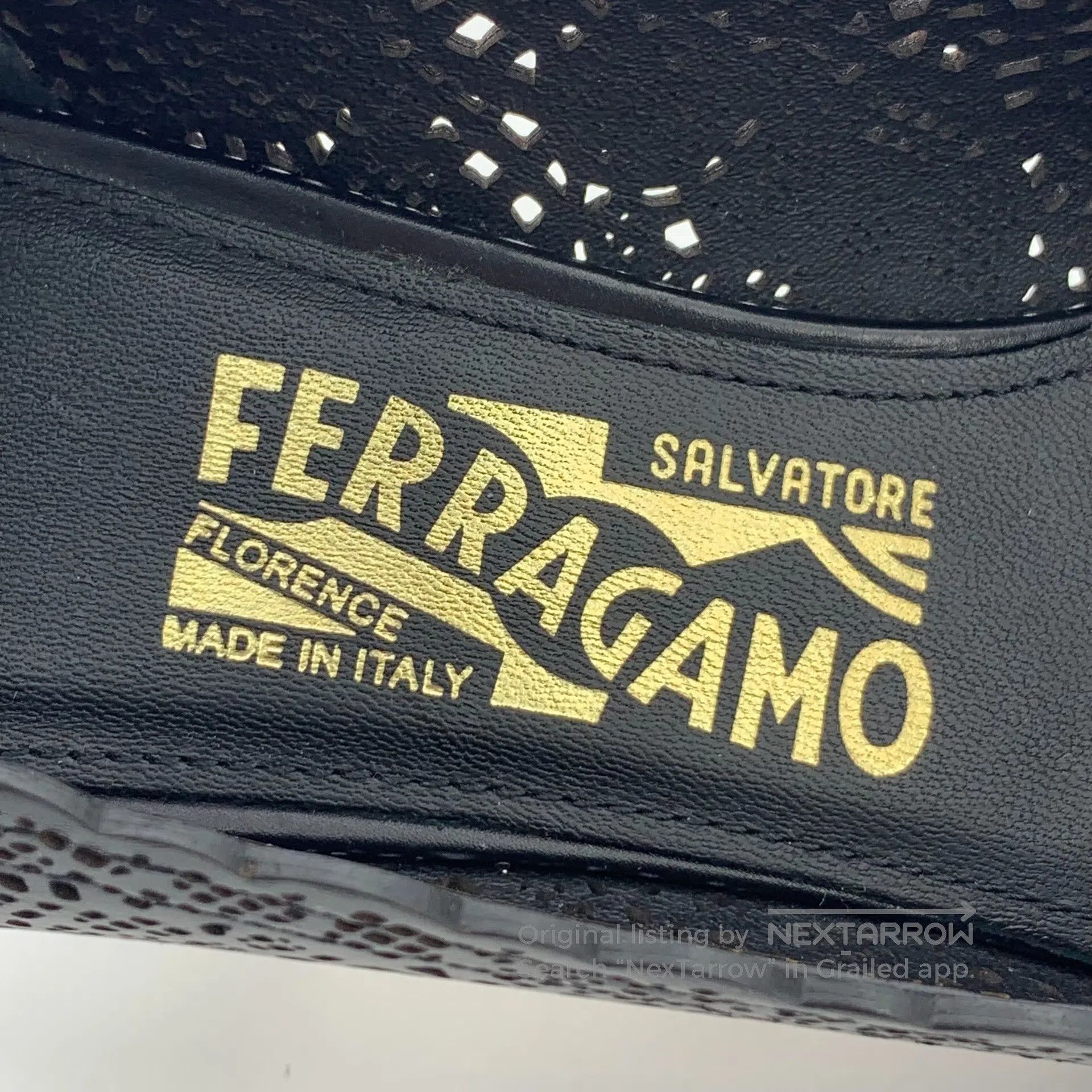 Salvatore Ferragamo Salvatore Ferragamo Black Bow Tie Round Toe Hollow High He Size US 6 / IT 36 - 7 Thumbnail