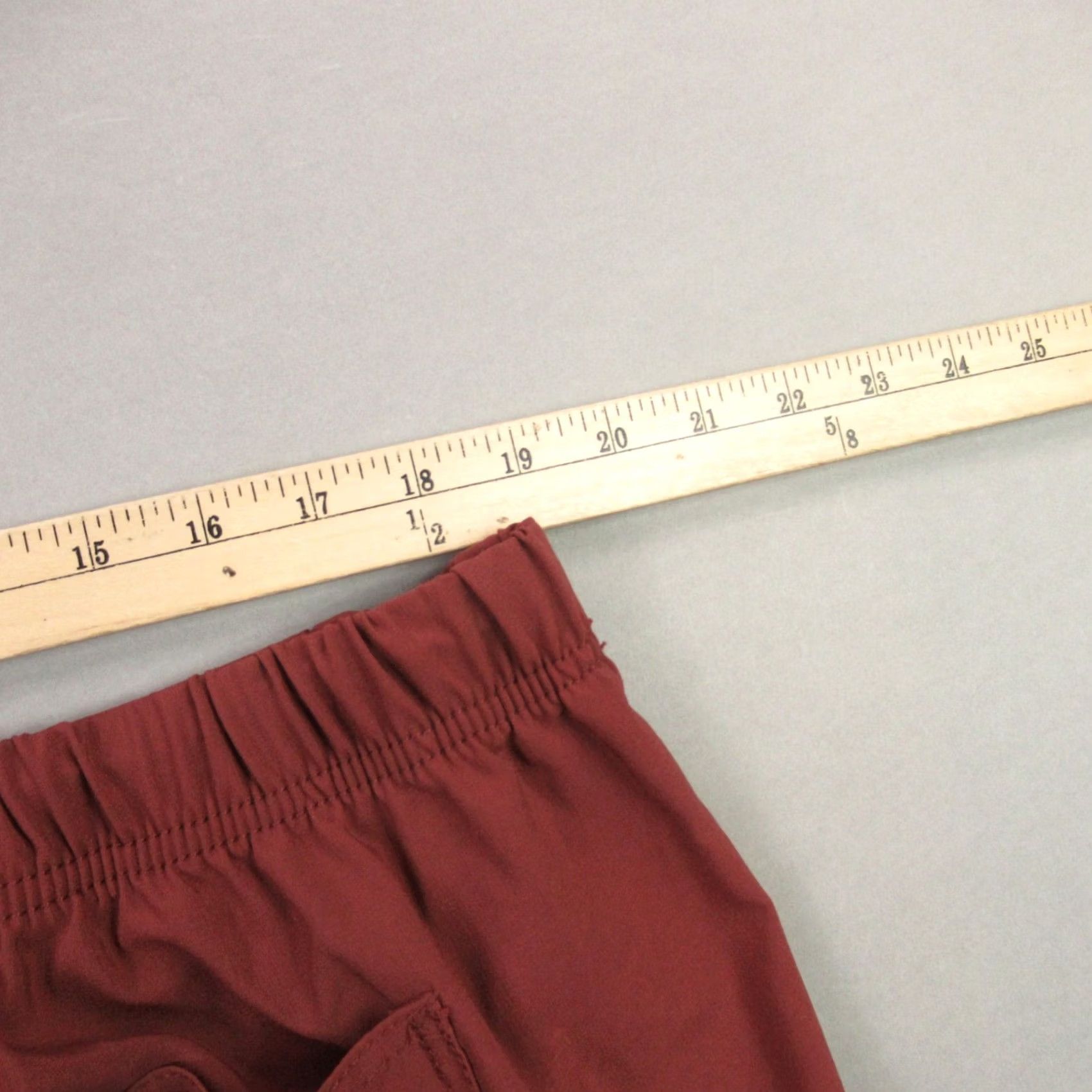 Carhartt Carhartt Pants Women 3XL Lightweight Straight Leg Burgundy Drawstring Flex Force Size 40" / US 18 - 6 Thumbnail