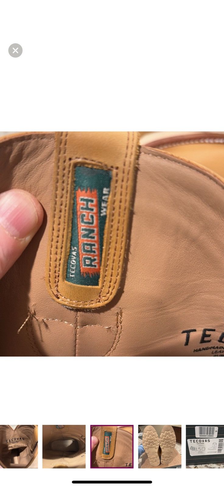 Tecovas Tecovas Knox wheat pull on roper work boot Size US 8.5 / EU 41-42 - 8 Thumbnail