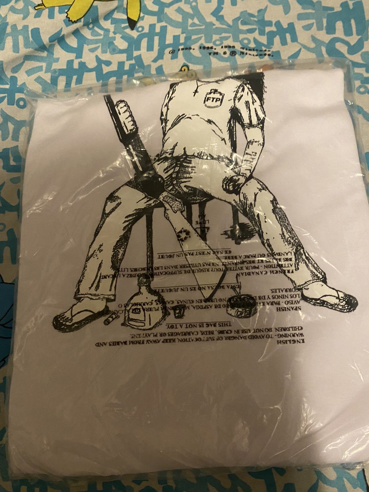 Fuck The Population FTP KYS Tee White Size 3XL XXXL Size US XXL / EU 58 / 5 - 5 Thumbnail