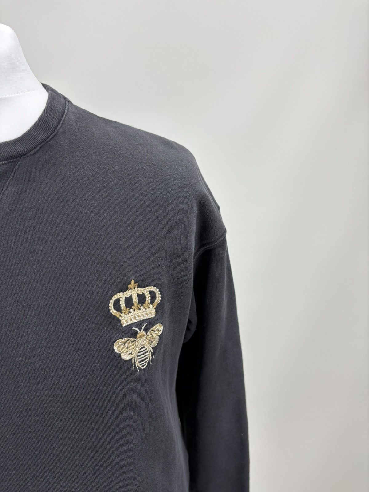 Dolce & Gabbana Mens sweatshirt Dolce Gabbana Size 48 Color Black Size US M / EU 48-50 / 2 - 5 Thumbnail