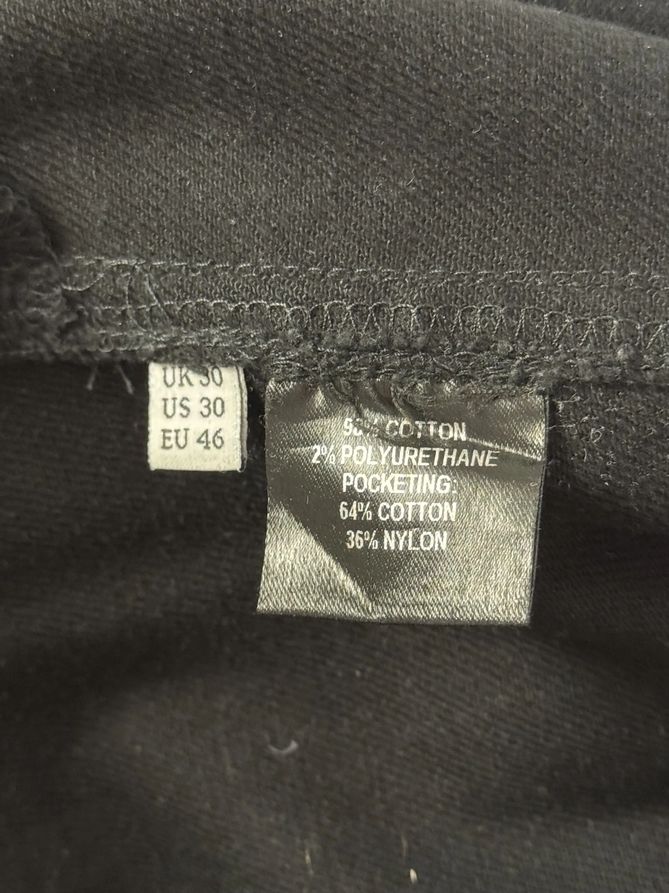 JW Anderson J.W. Anderson Men's Deconstructed Black Jeans Size US 30 / EU 46 - 7 Thumbnail
