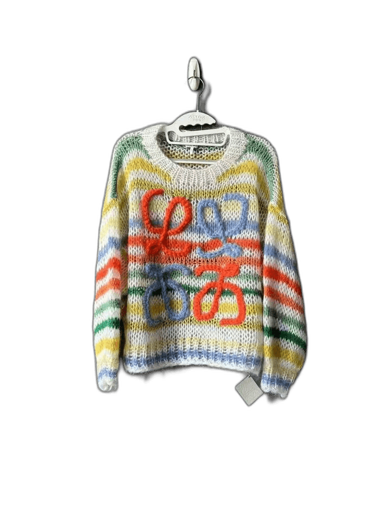Loewe Loewe Striped Mohair Sweater Size XS / US 0-2 / IT 36-38 - 1 Thumbnail