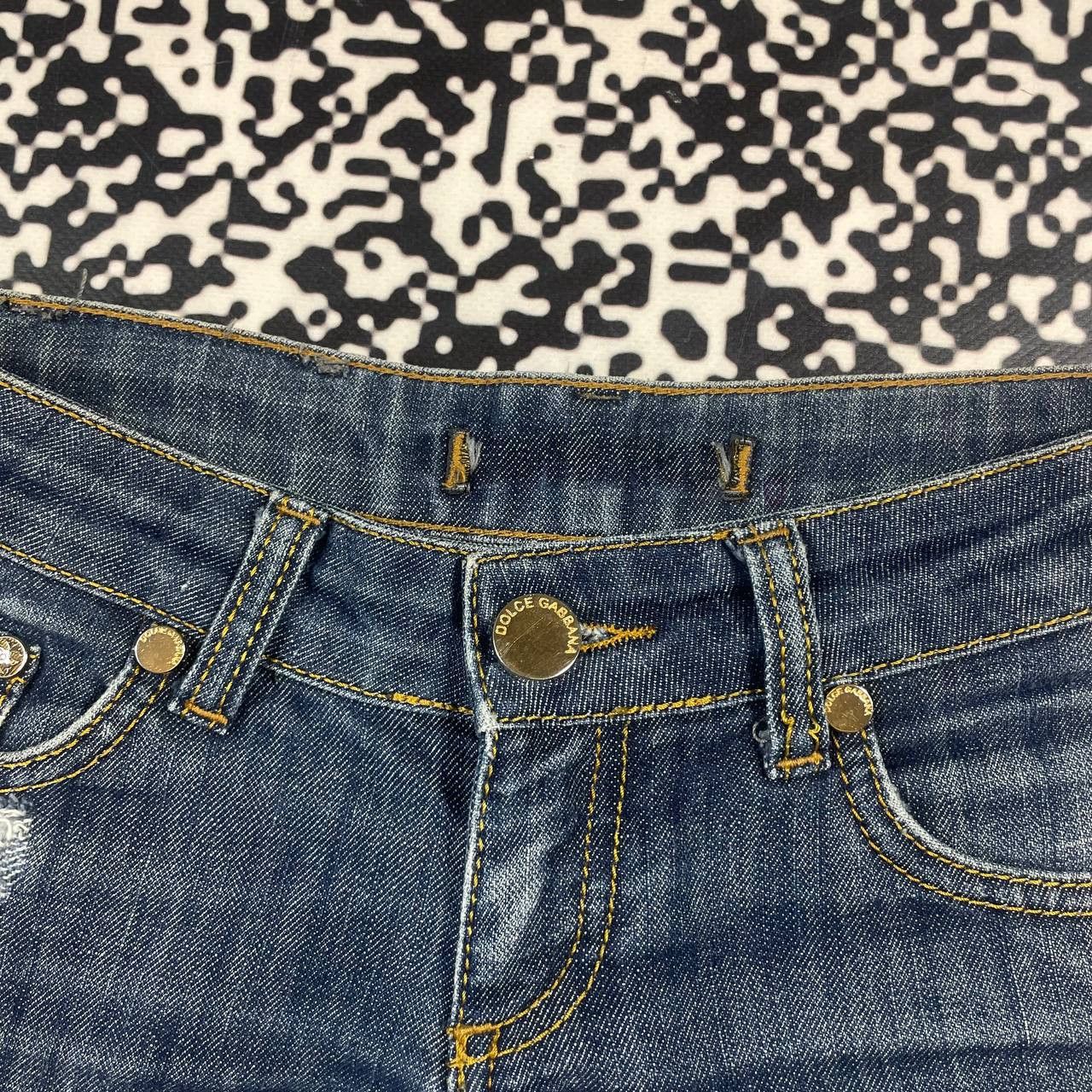 Dolce & Gabbana Vintage Y2K Dolce Gabbana Sexy Luxury Distressed Style Short Size 27" / US 4 / IT 40 - 7 Thumbnail