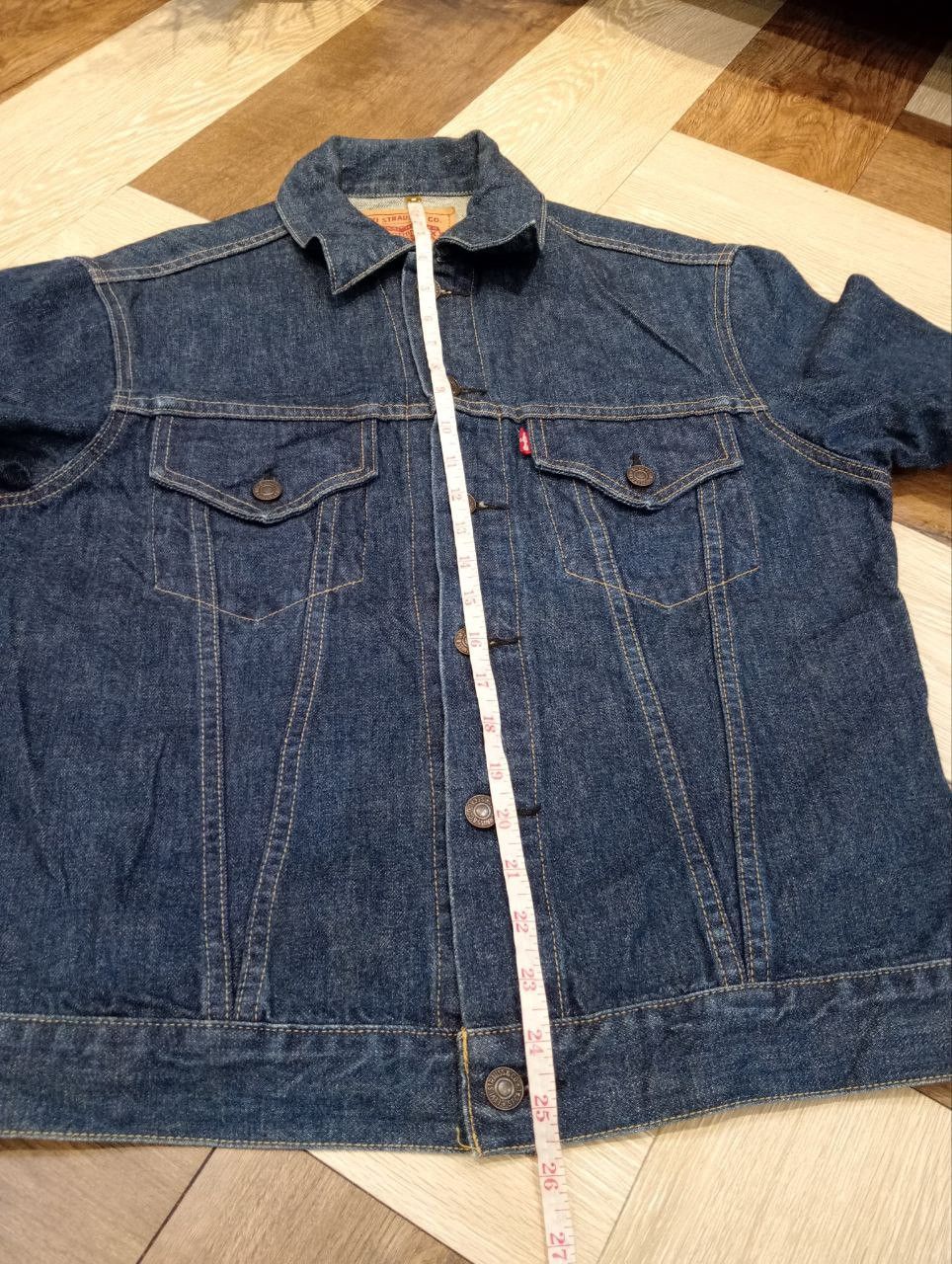 Levi's Vintage Clothing LEVI'S VINTAGE 71557 CAPITAL E BLUE DENIM JACKET - SIZE 40 Size US L / EU 52-54 / 3 - 16 Thumbnail
